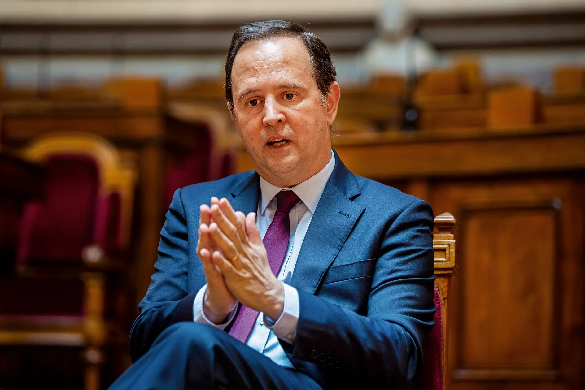 Fernando Medina, ex-ministro das Finanças 