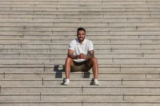 Zé Manuel fotografado para a Tribuna, em Braga