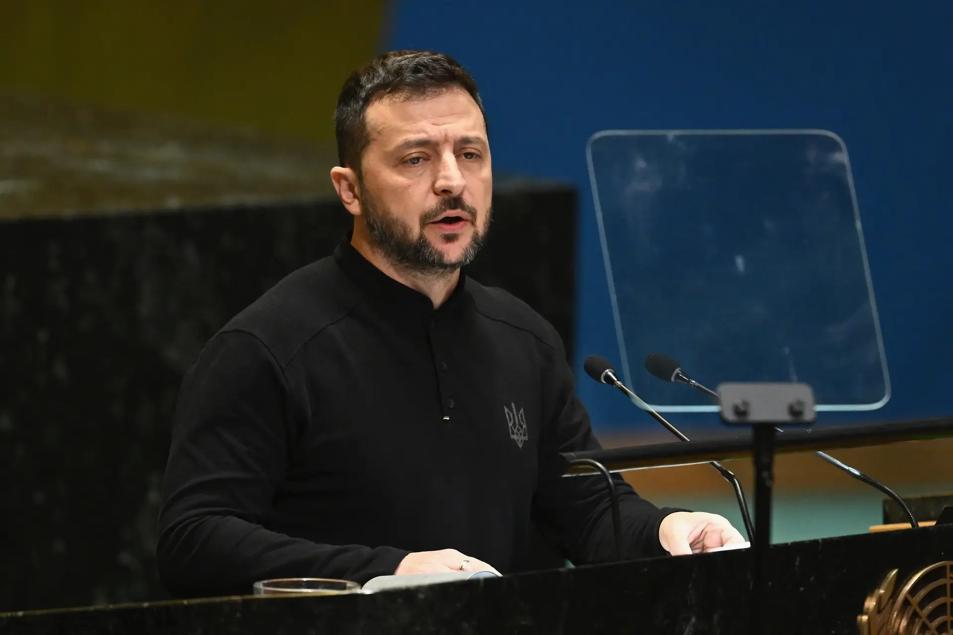 Volodymyr Zelensky na Assembleia Geral das Nações Unidas