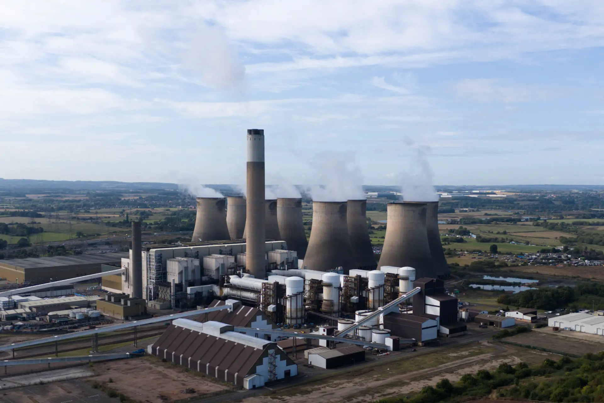Central de energia a carvão de Ratcliffe-on-Soar, no Reino Unido