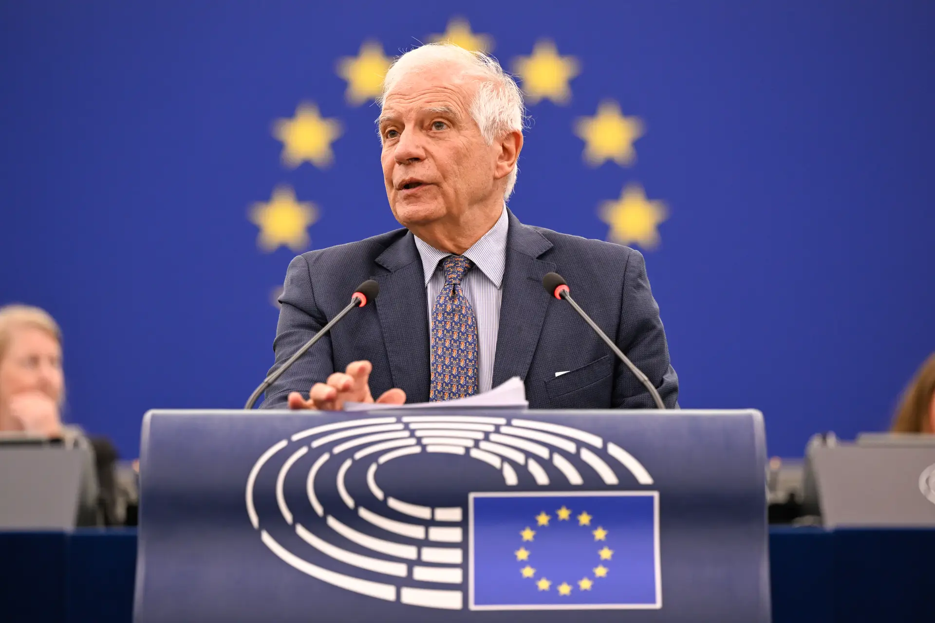 Josep Borrell, vice-Presidente da Comissão Europeia e chefe da diplomacia da União Europeia