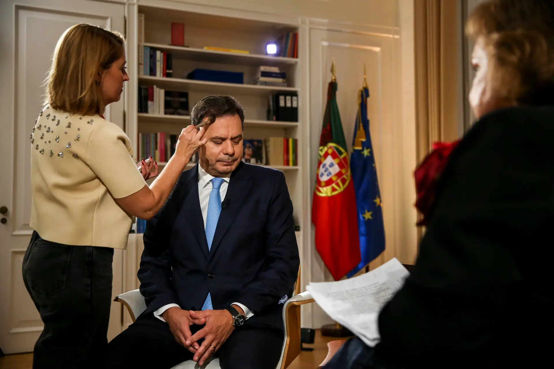 Entrevista de Luis Montenegro à SIC.