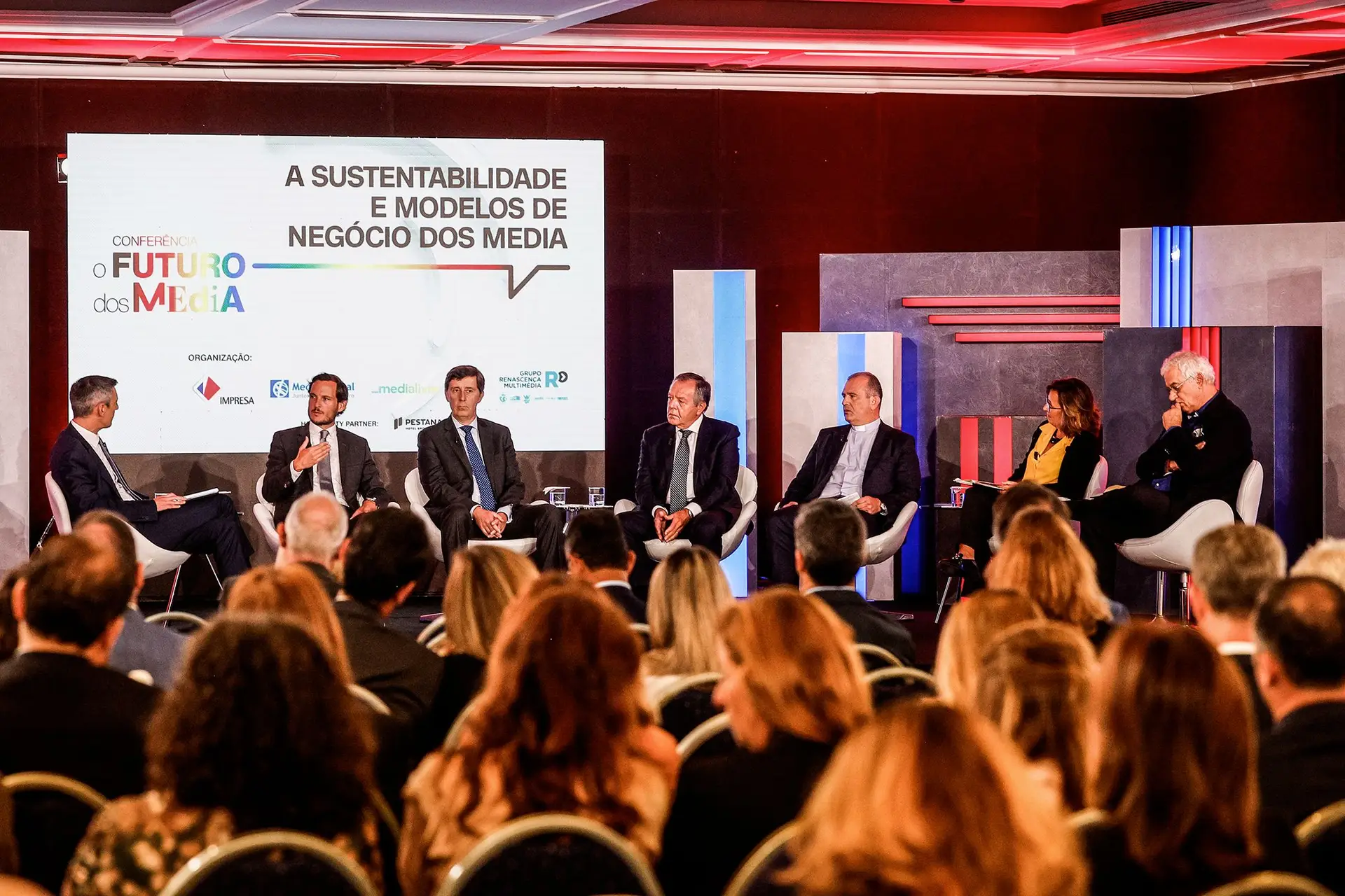 Os líderes da Impresa, Media Capital, Medialivre, Renascença, “Público” e RTP marcaram presença