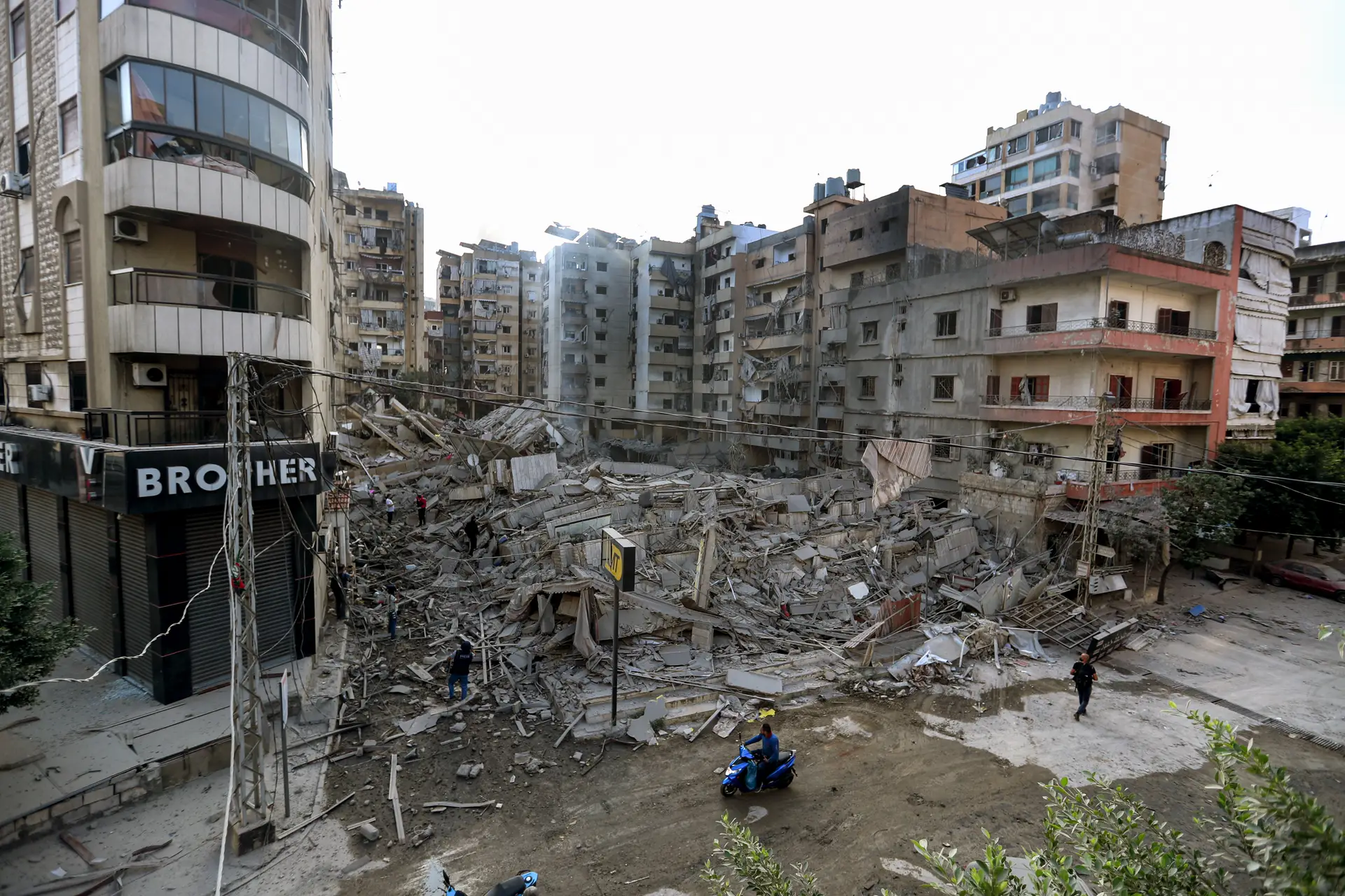 Beirute, após ataques israelitas