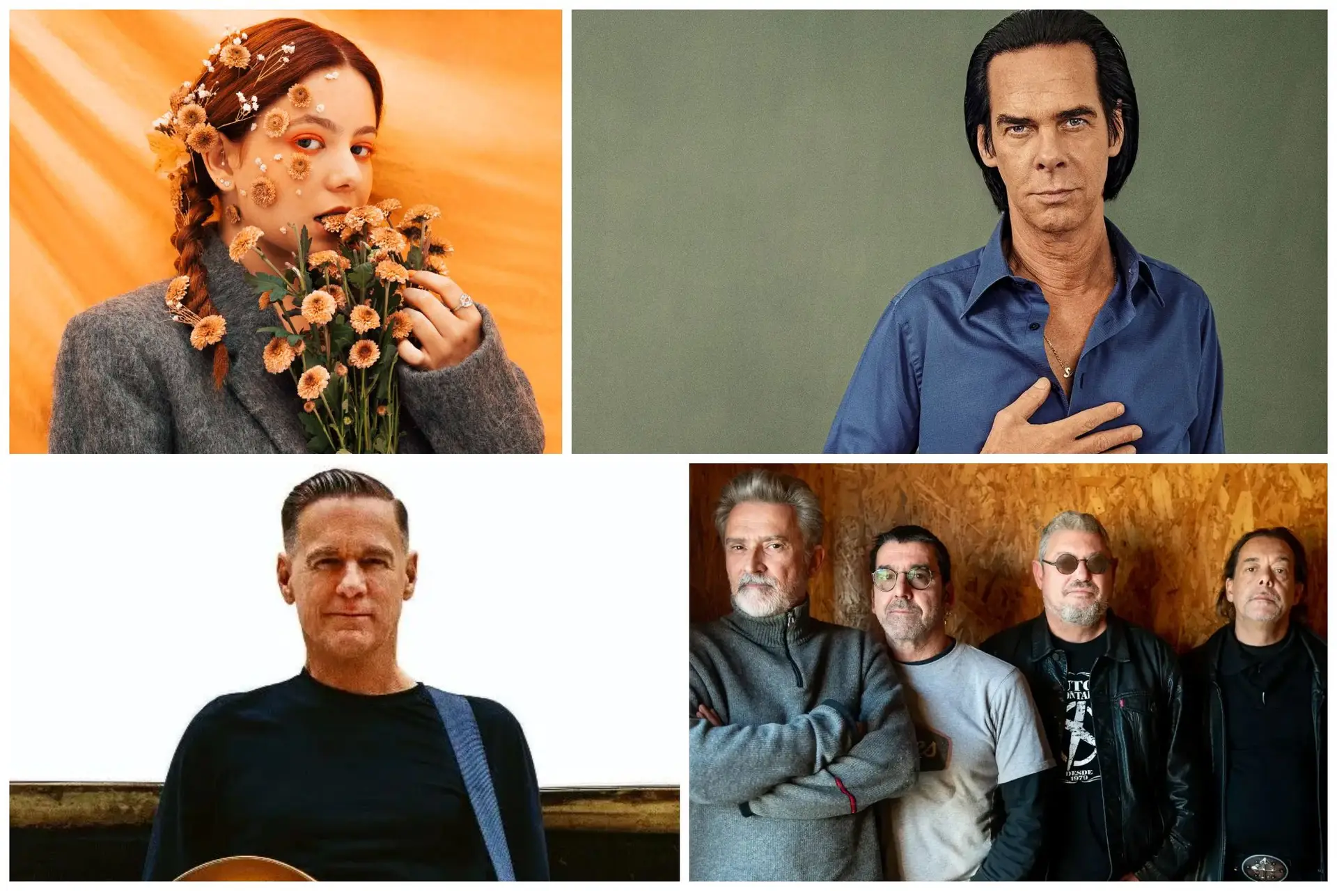 Bárbara Tinoco, Nick Cave, Xutos & Pontapés e Bryan Adams