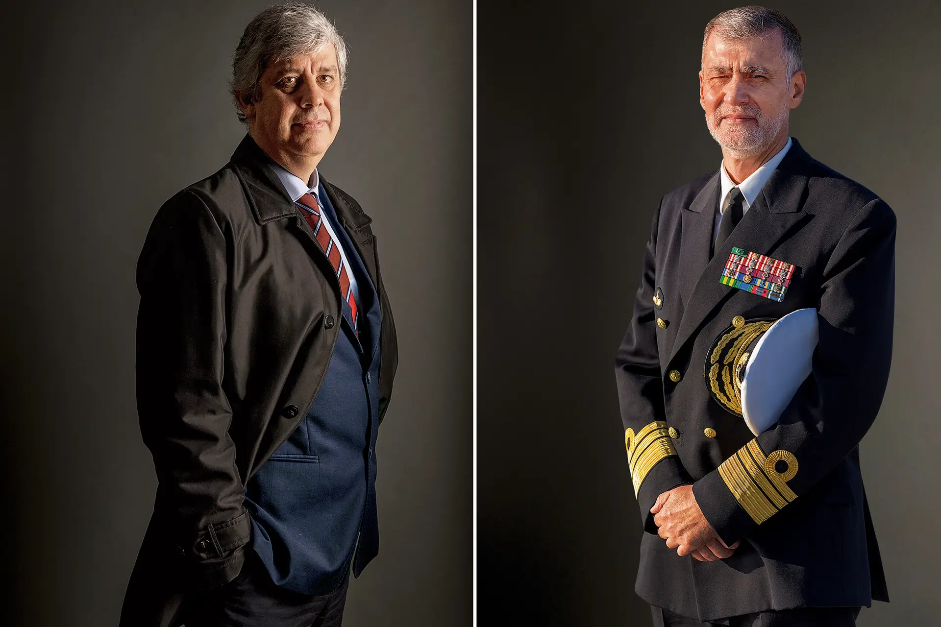 Centeno e Gouveia e Melo têm mandatos a terminar: o do almirante em dezembro, o do governador em junho de 2025