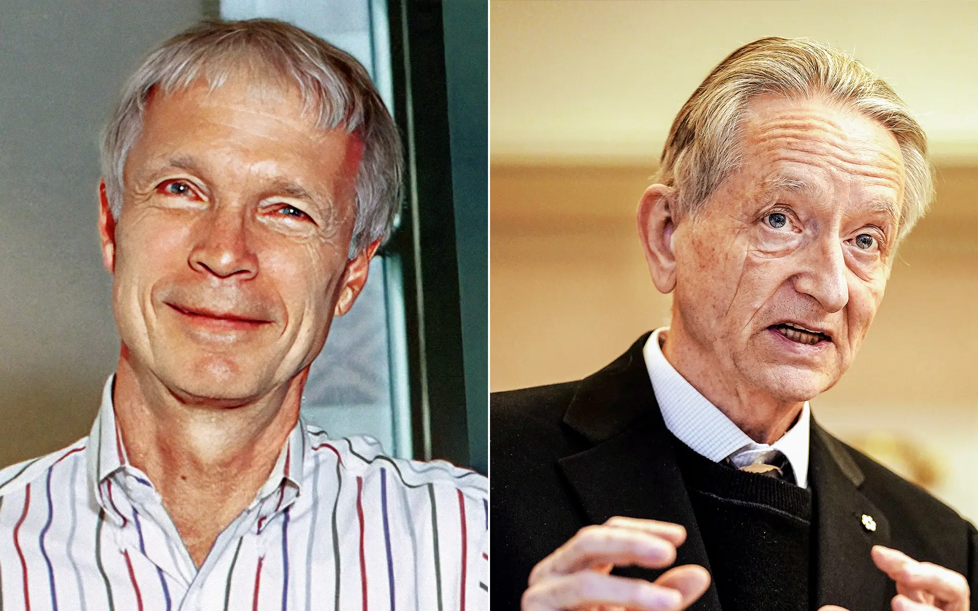John J. Hopfield e Geoffrey E. Hinton