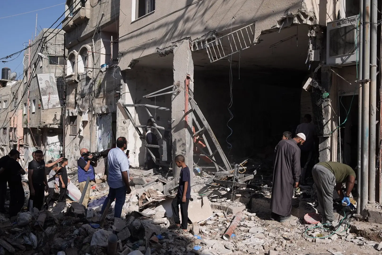 Ataque israelita no campo de refugiados de Tulkarem