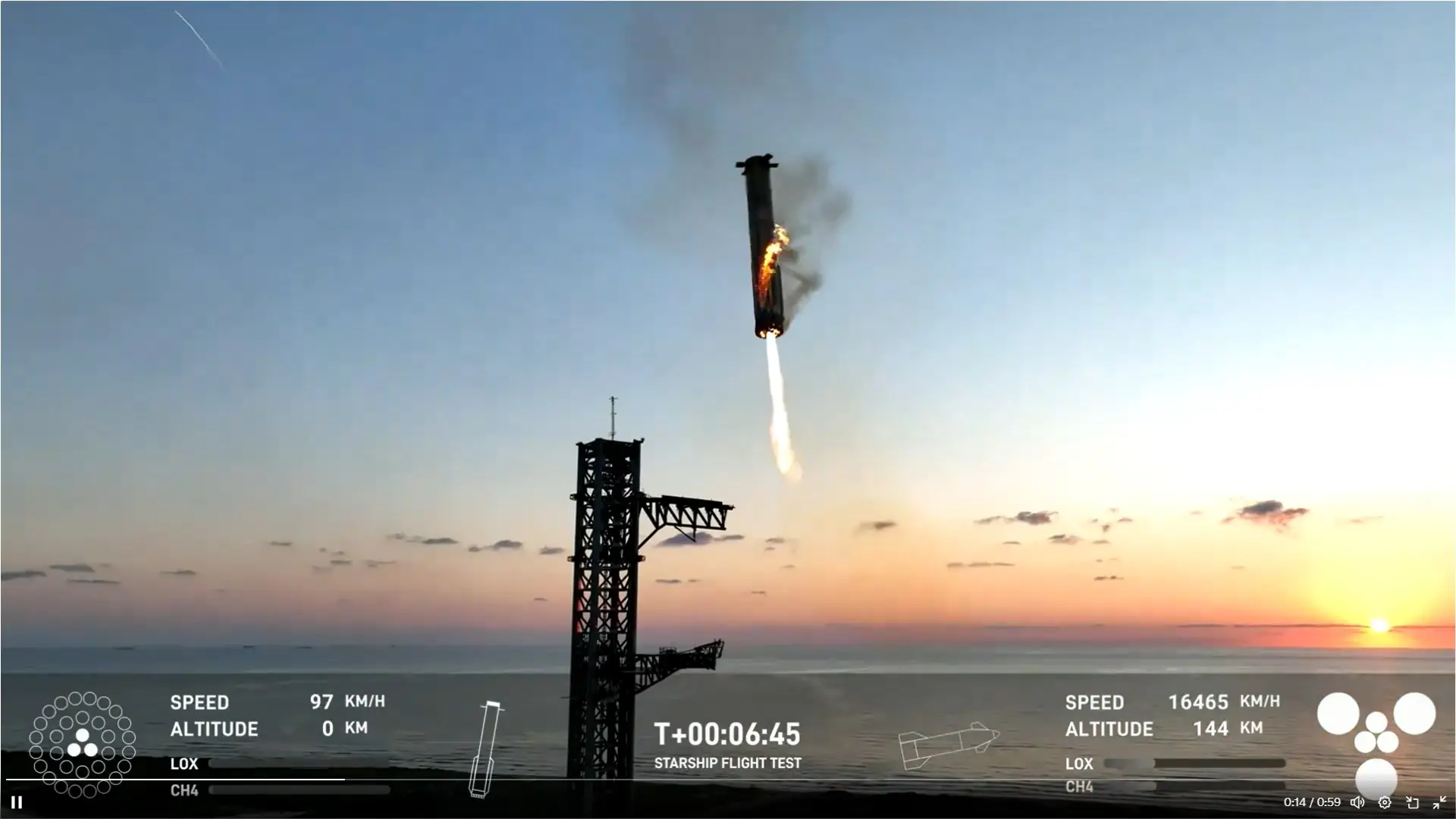 SpaceX consegue pousar propulsor do foguetão Starship, um feito há muito perseguido pela empresa de Elon Musk (COM VÍDEO)