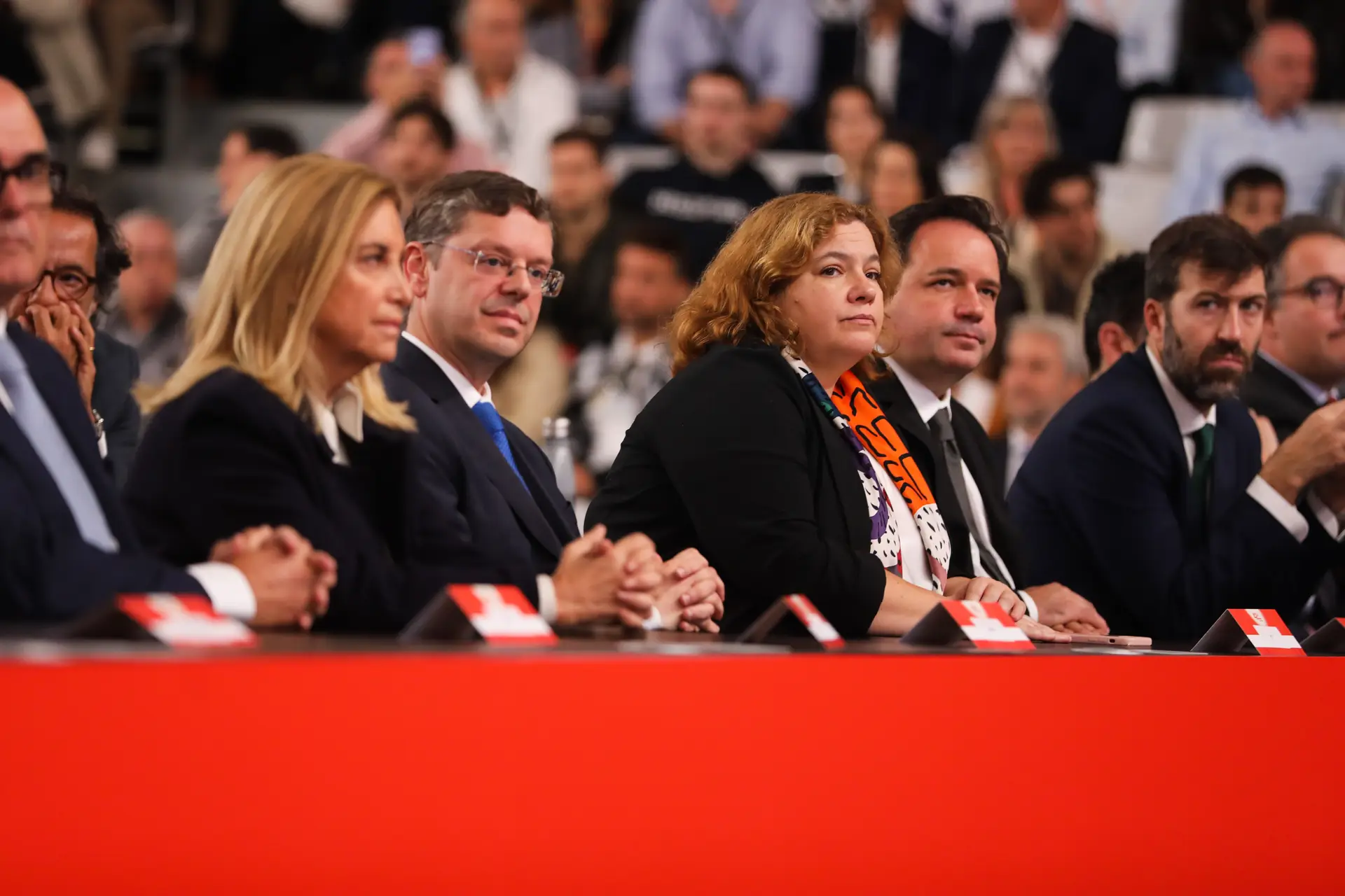 Alexandra Leitão, líder parlamentar do PS, no congresso do PSD em Braga