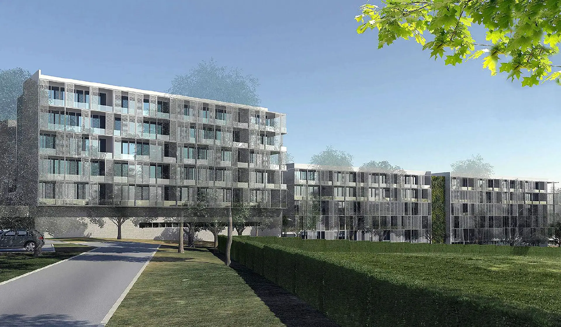 Antevisão dos 168 apartamentos que vão ser construídos na Nova Azeda, em Setúbal