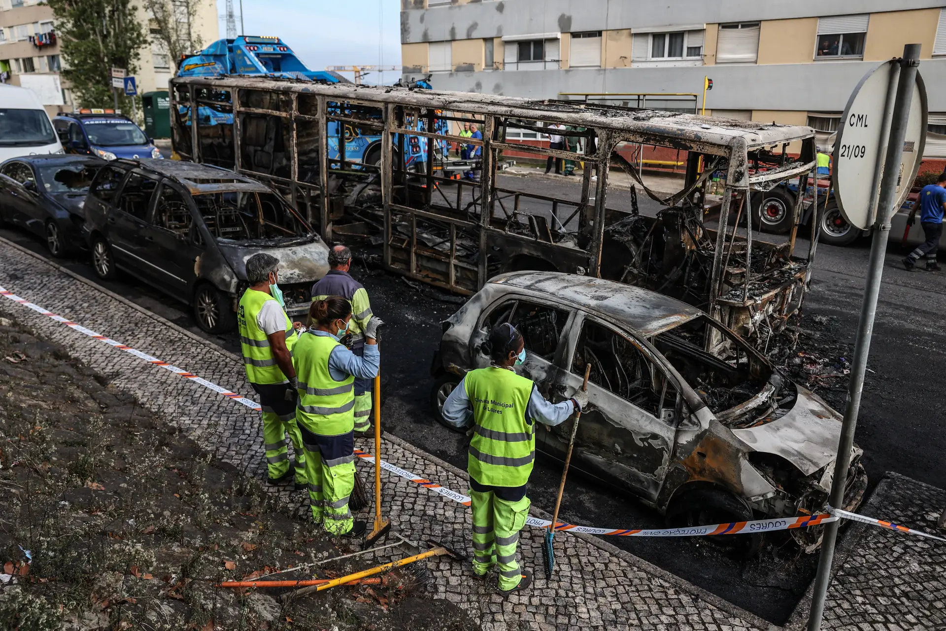 Detido pela PSP é suspeito de ter incendiado mais de vinte carros em Benfica