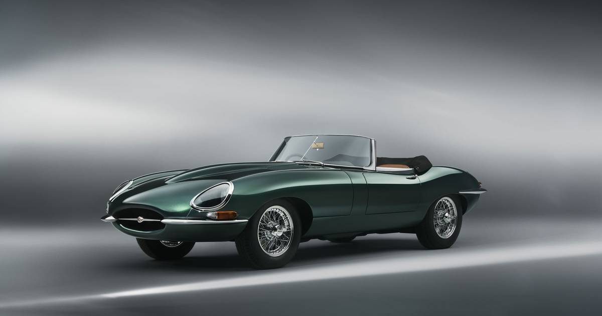 A Jaguar produz novamente o icônico modelo E-Type, mas apenas dois exemplares únicos