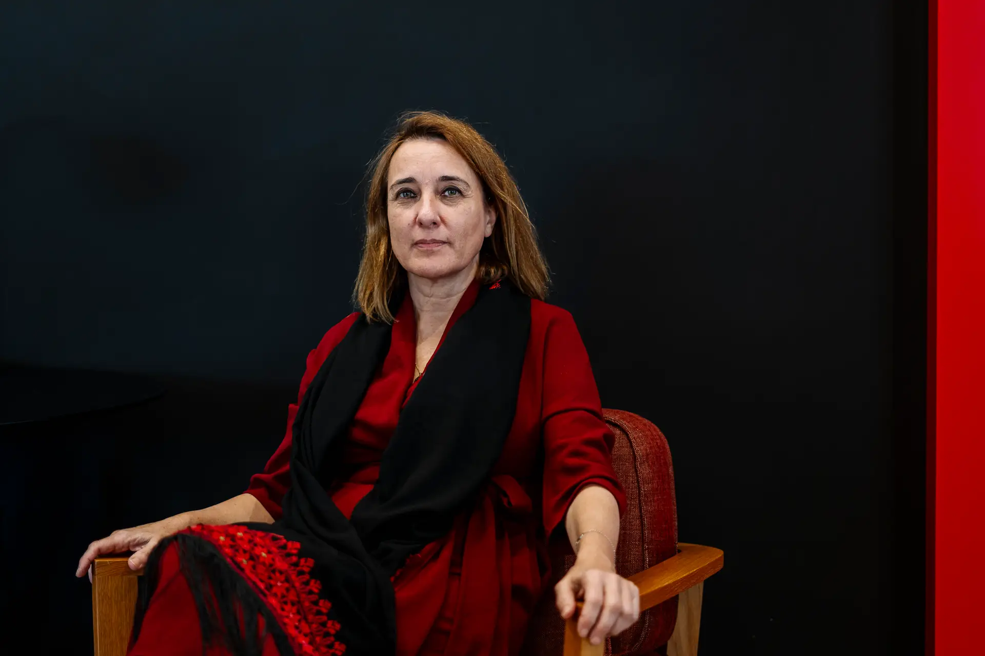 Marta Lorenzo, diretora na Europa da Agência das Nações Unidas para os Refugiados Palestinianos (UNRWA), nas Conferências do Estoril 2024