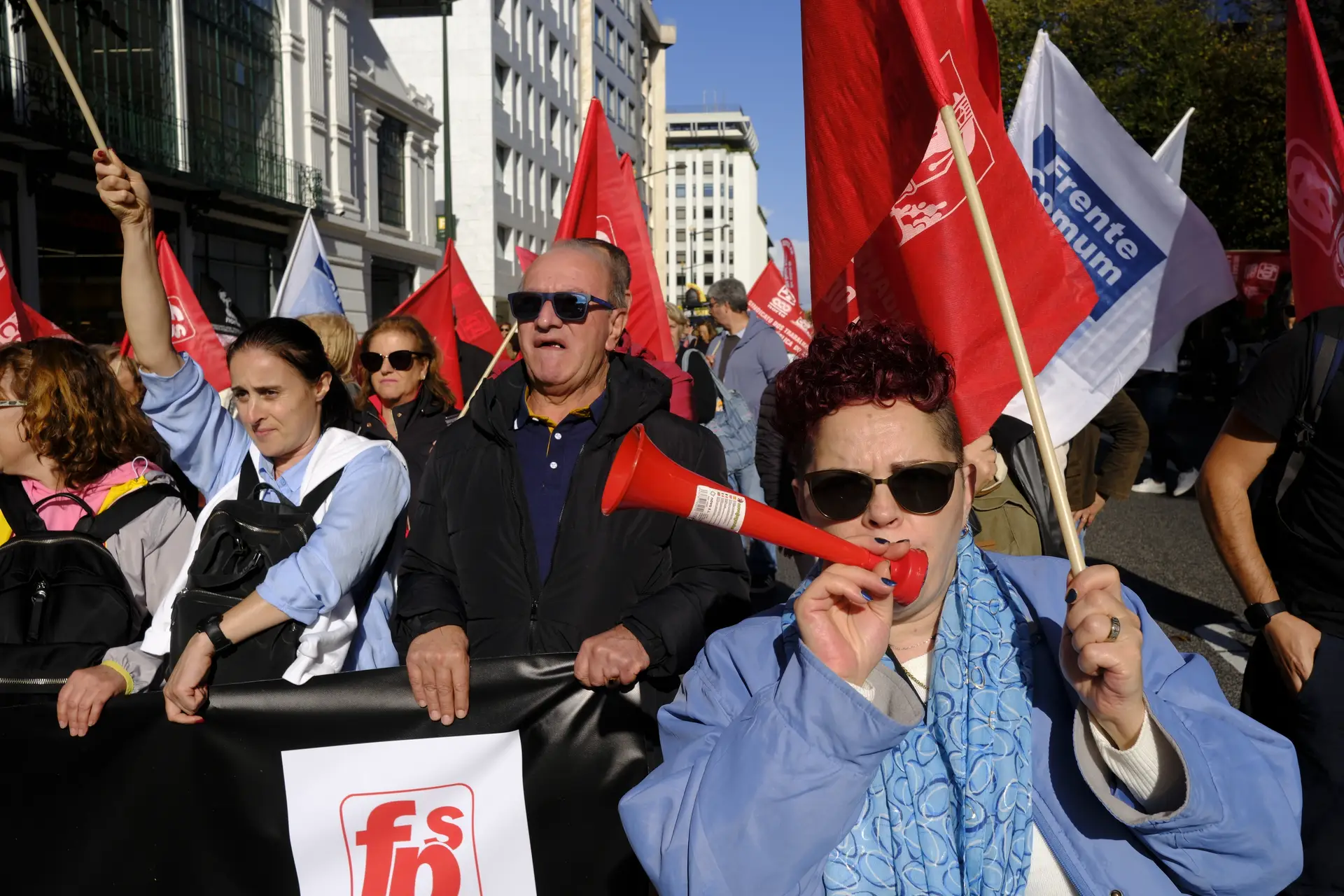 Manifestação da Função Pública em Lisboa
