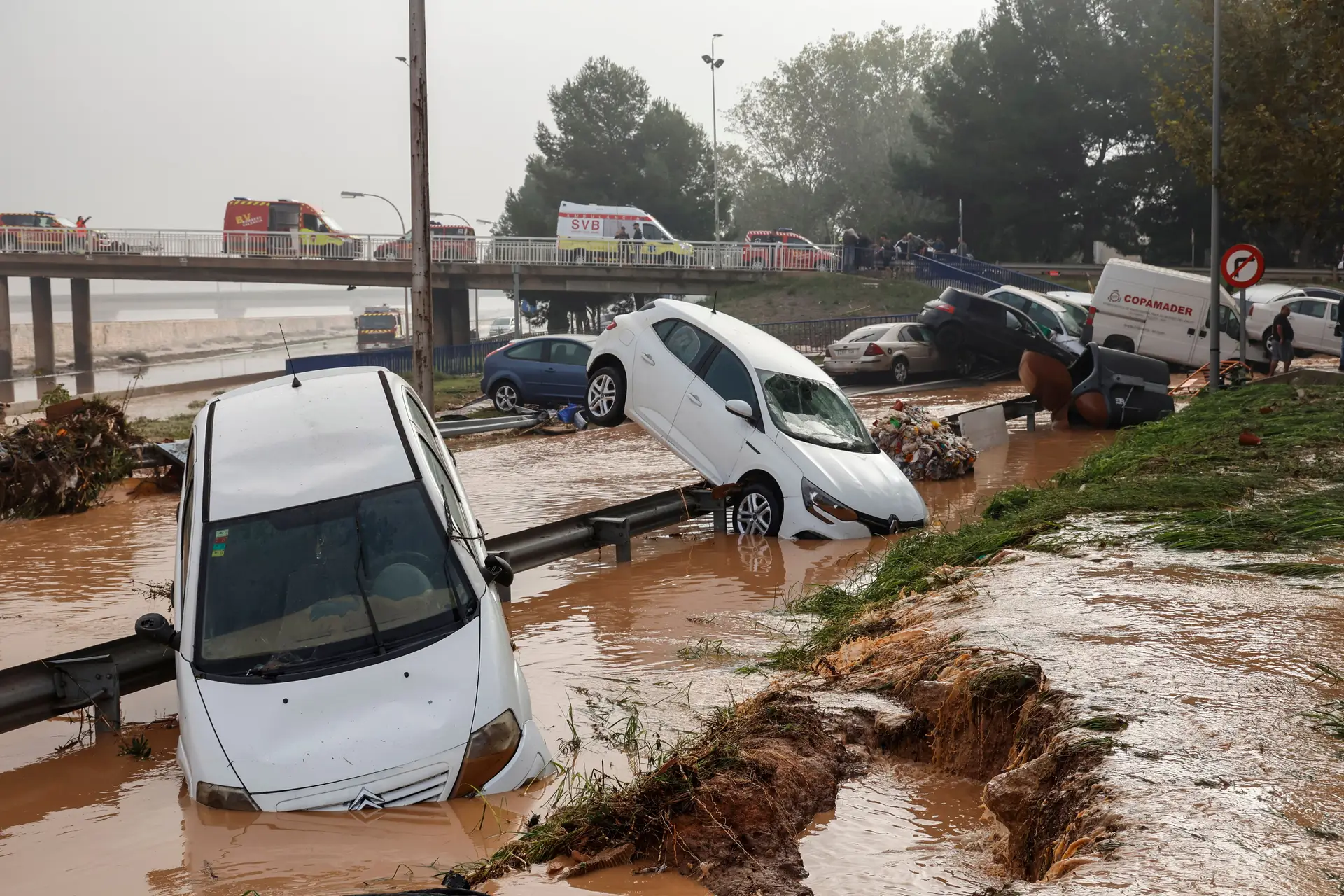 Inundações no rio Túria