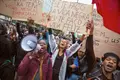 Manifestações em Lisboa, chuva e tragédia em Espanha 