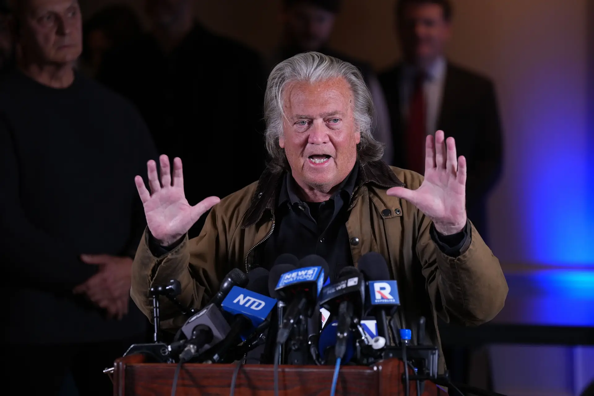 Steve Bannon saiu da prisão no dia 29 de outubro de 2024