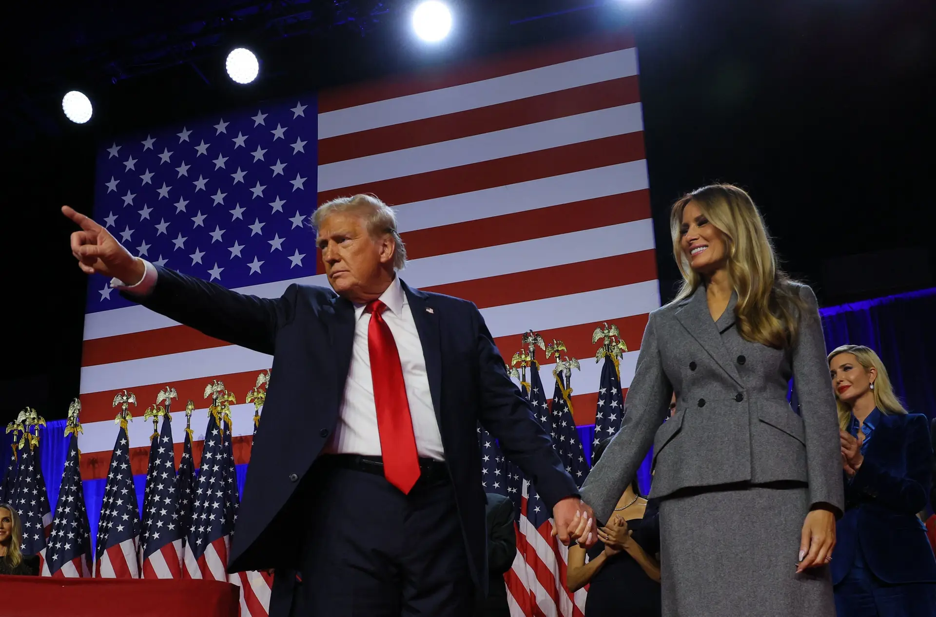 Donald e Melania Trump