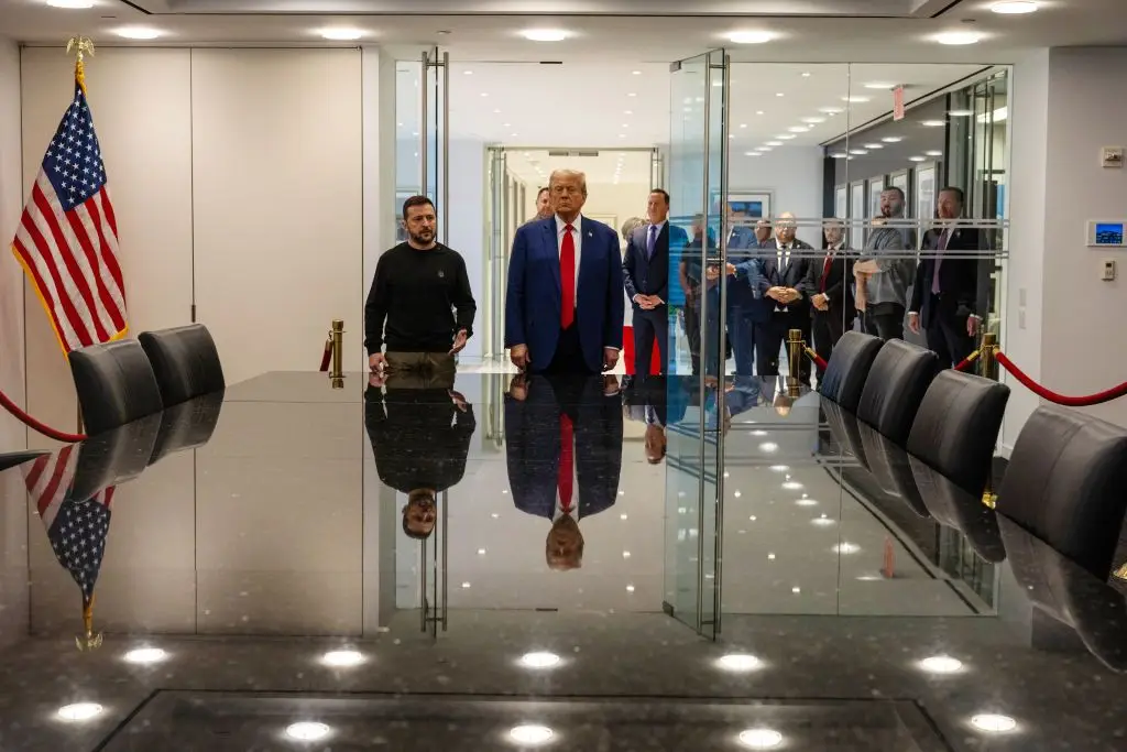 Zelensky e  Trump estiveram reunidos no final de setembro em Nova Iorque. A reunião coincidiu com a ida do Presidente da Ucrânia à Assembleia Geral da ONU
