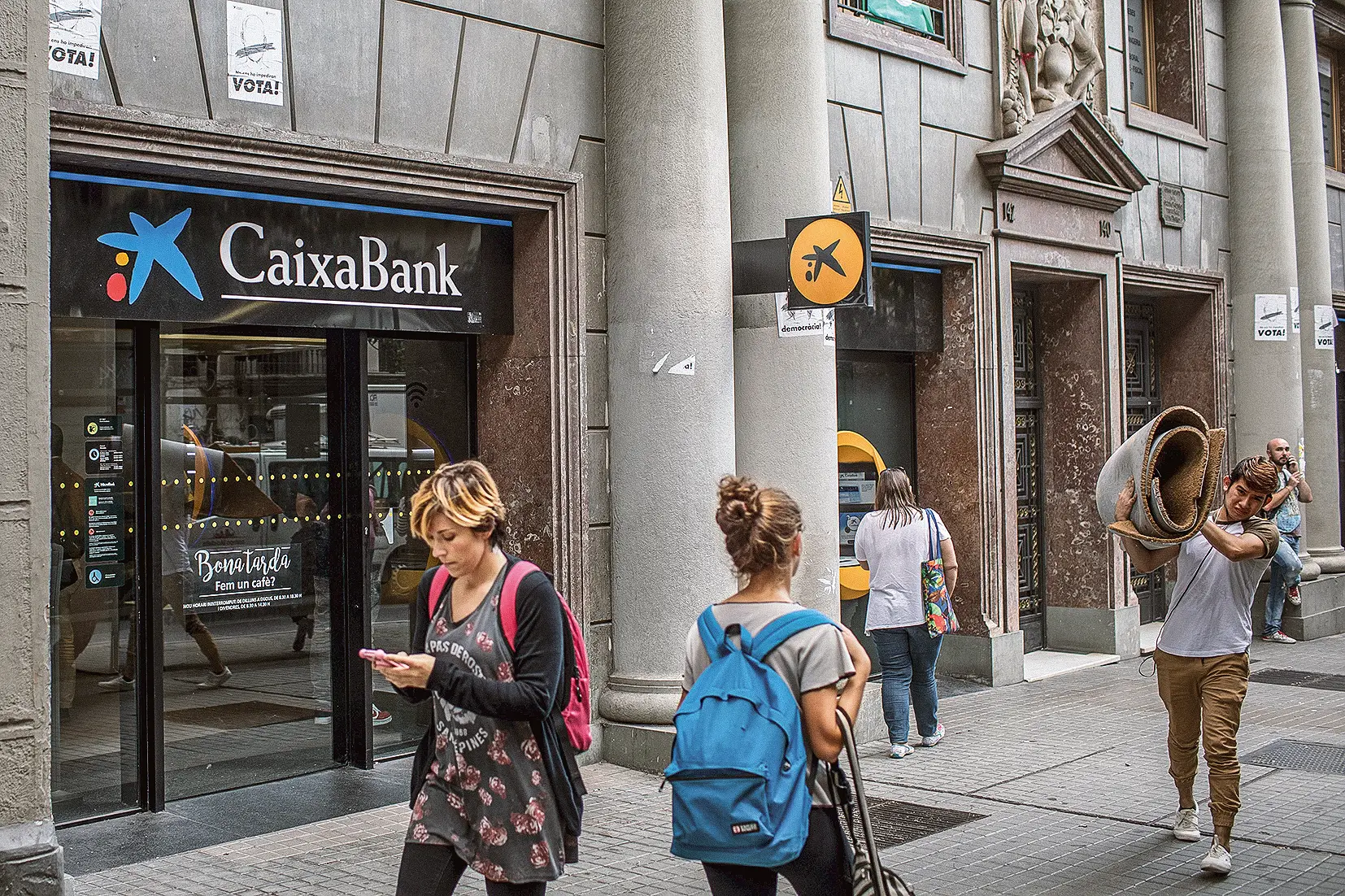 O CaixaBank não pretende comprar concorrentes