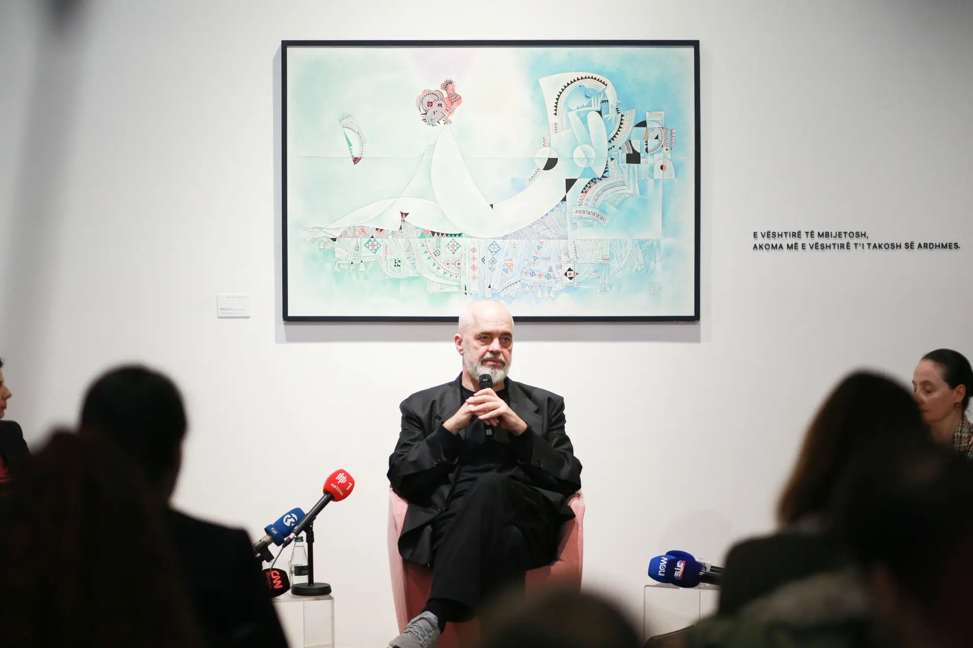Edi Rama, primeiro-ministro da Albânia