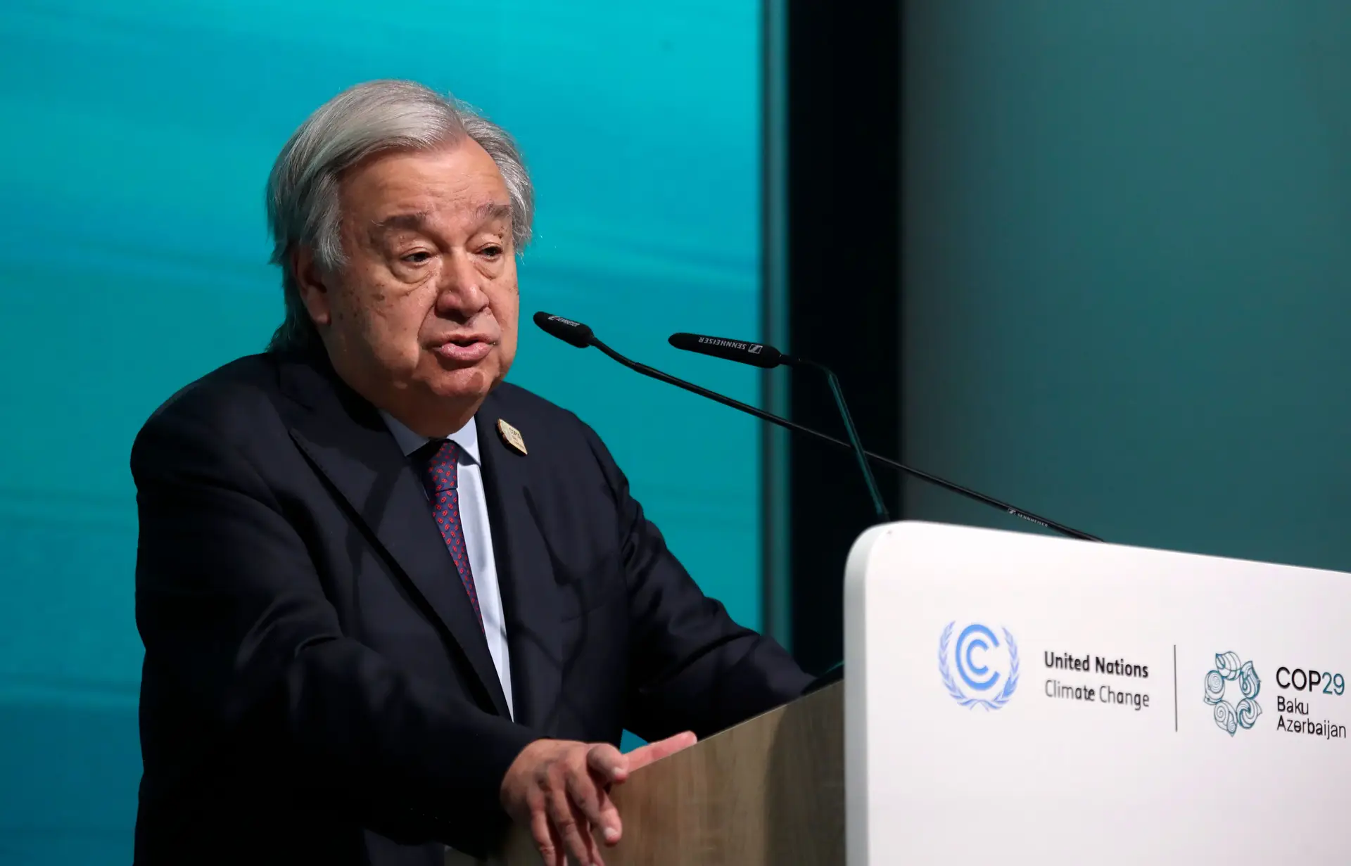 COP29: Desapontado com projeto de acordo, Guterres pede "grande esforço" aos países