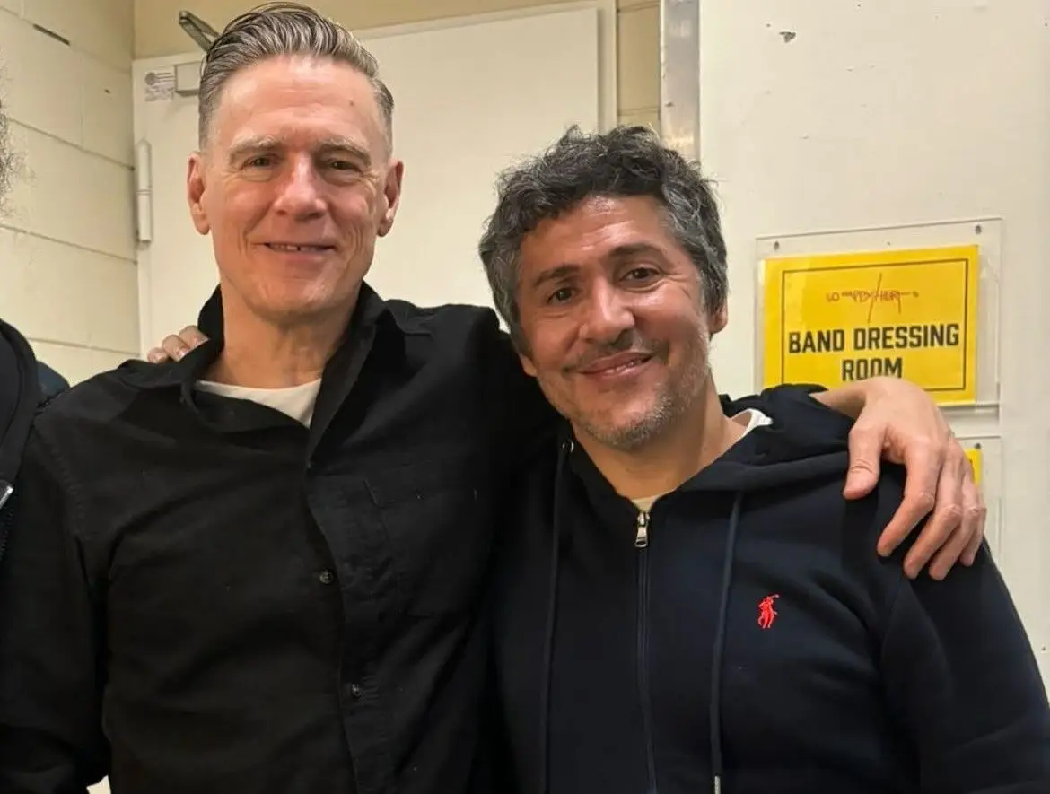 João Pedro Pais reencontrou Bryan Adams em Lisboa: “Recebe-me sempre tão bem”