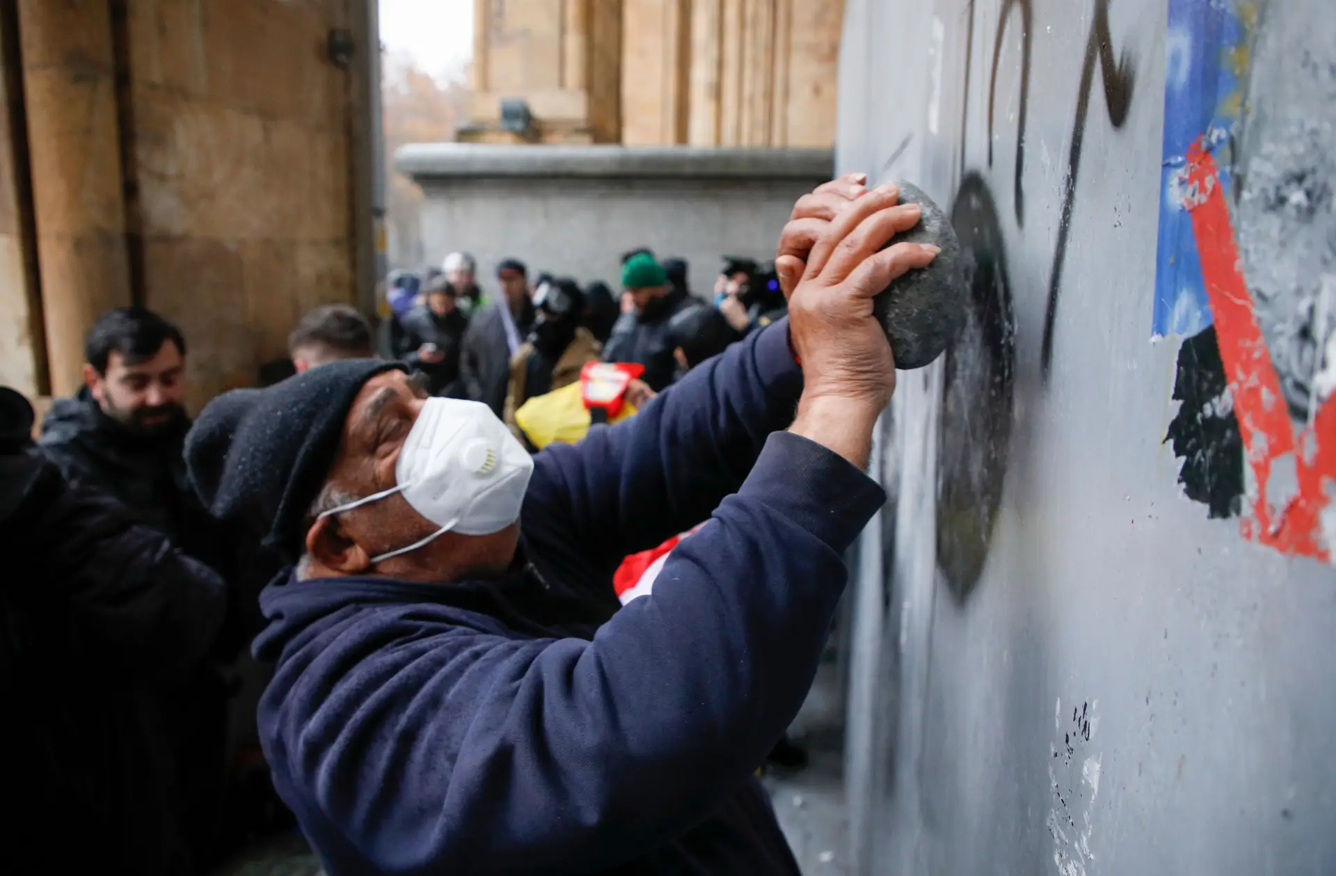 Protestos em Tbilissi