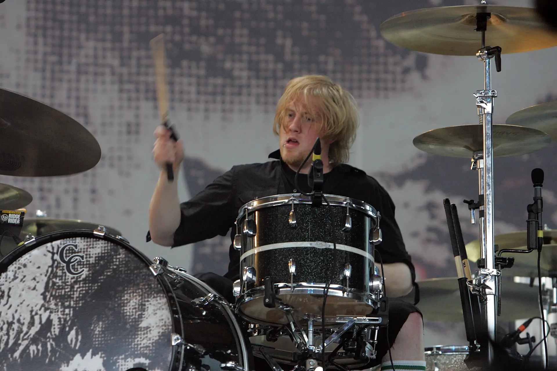 Bob Bryar, baterista dos My Chemical Romance, 44 anos