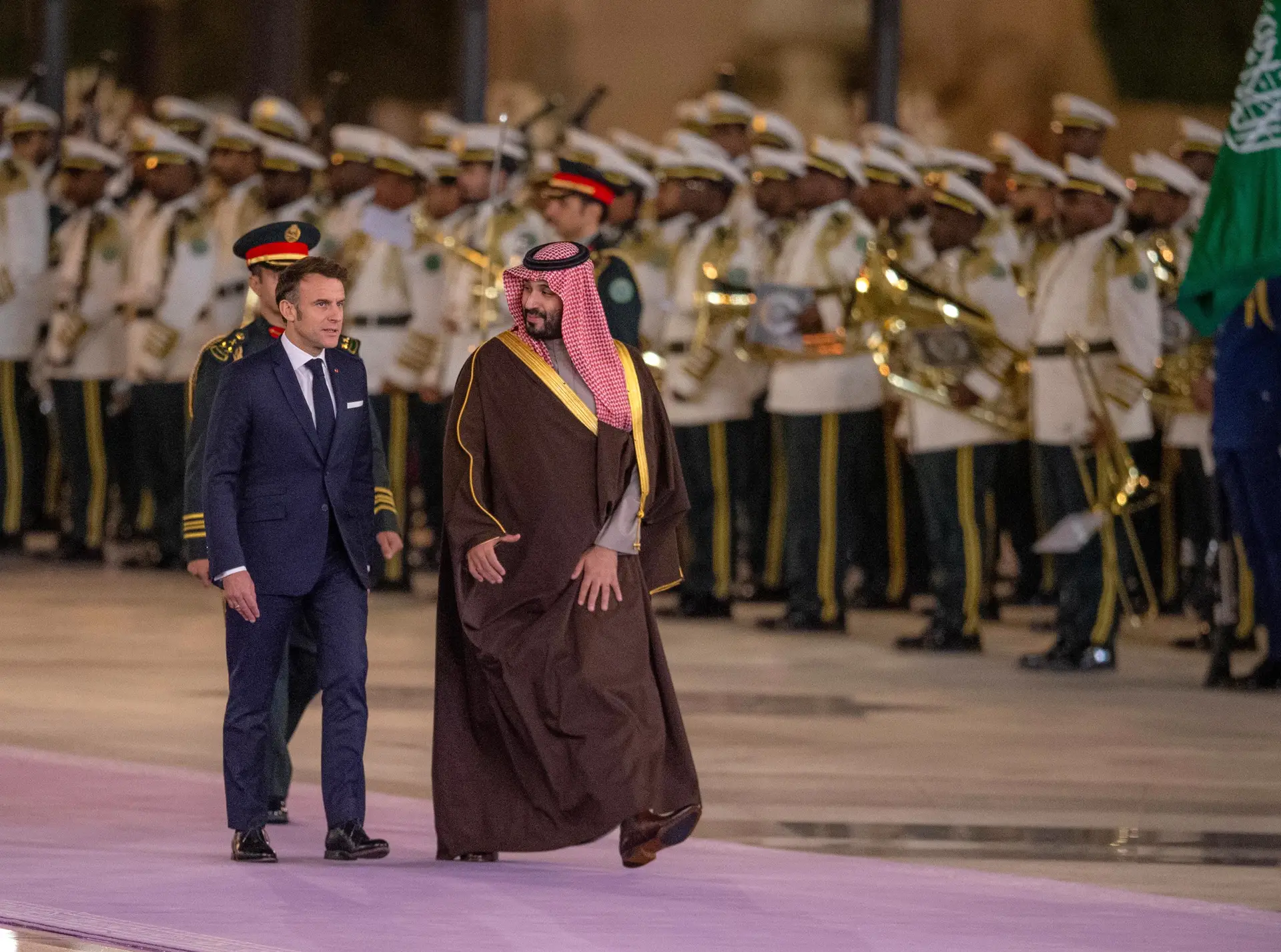 Macron e a Arábia Saudita vão organizar conferência para a criação de um Estado palestiniano