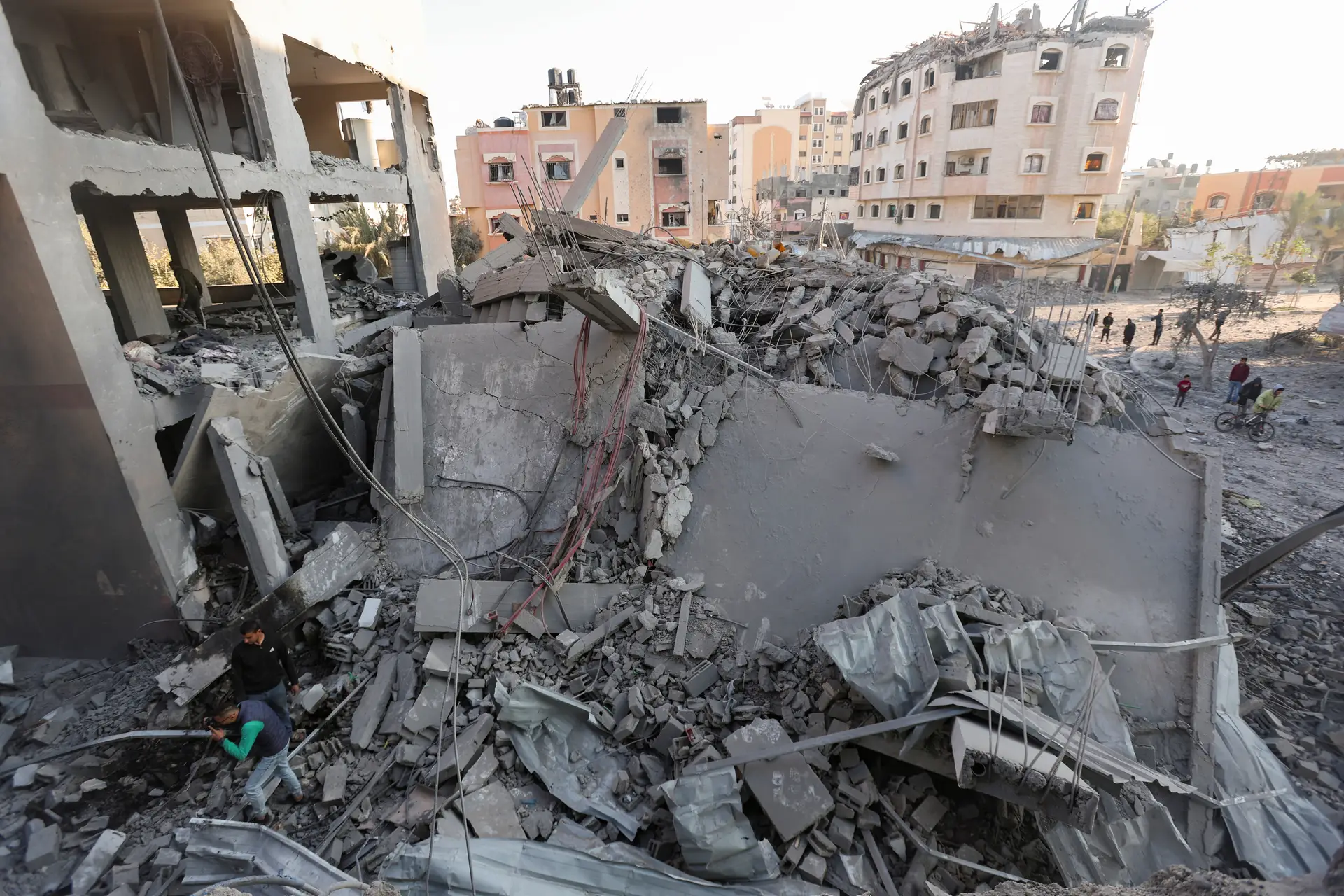 O ataque deu-se em Nuseirat, na faixa de Gaza