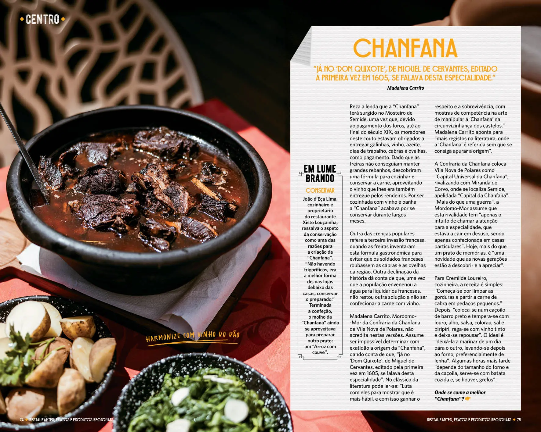 “Restaurantes, Pratos e Produtos Regionais”: descubra truques, histórias e segredos de 50 receitas populares