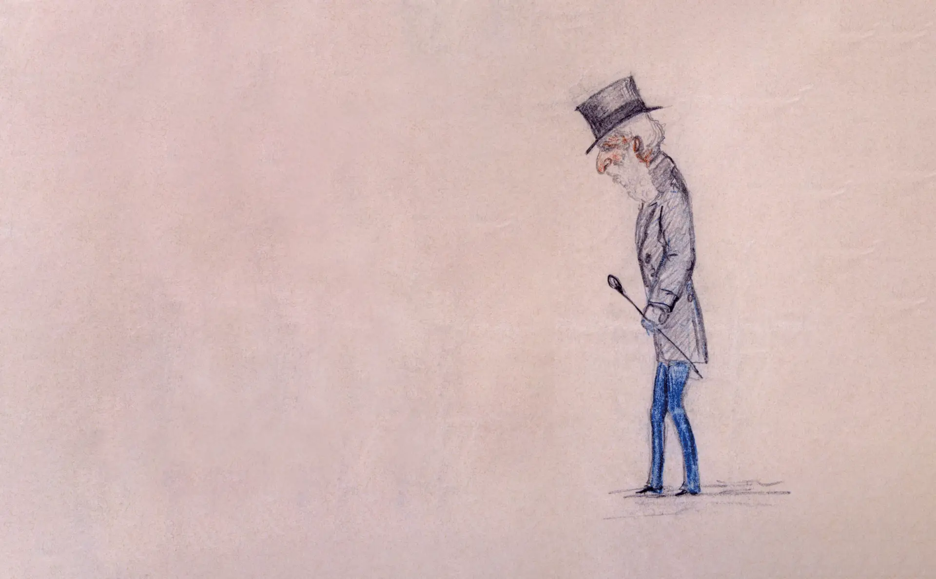 Retrato. O embaixador António da Cunha Sotto Maior numa ilustração de Fritz von Dardel