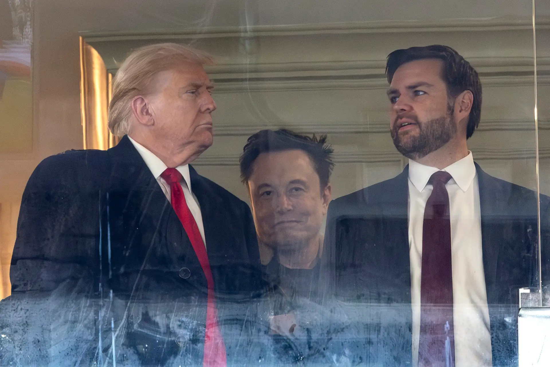 Donald Trump, Elon Musk e JD Vance