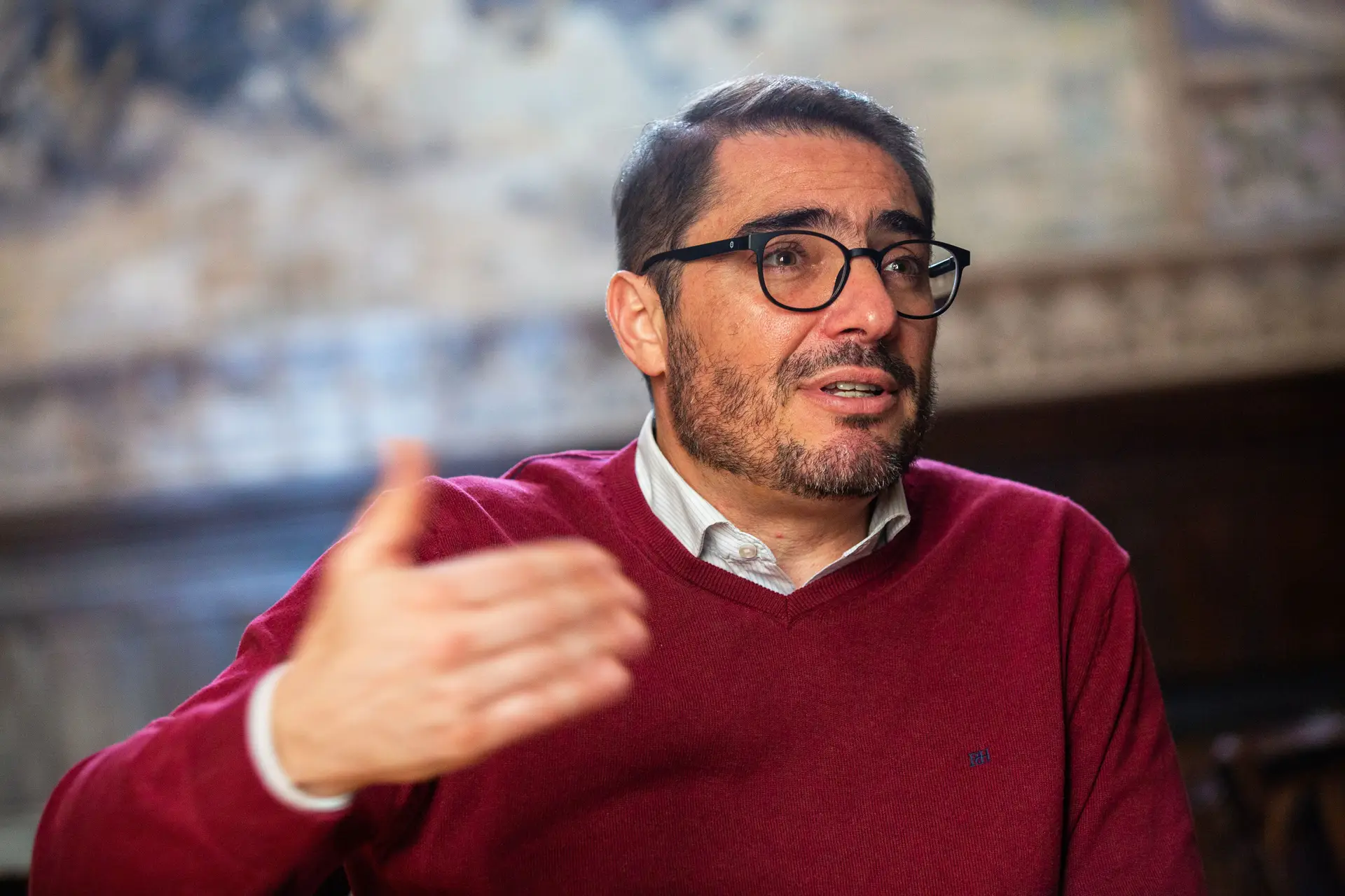 João Oliveira, deputado do Parlamento Europeu pelo Partido Comunista Português.