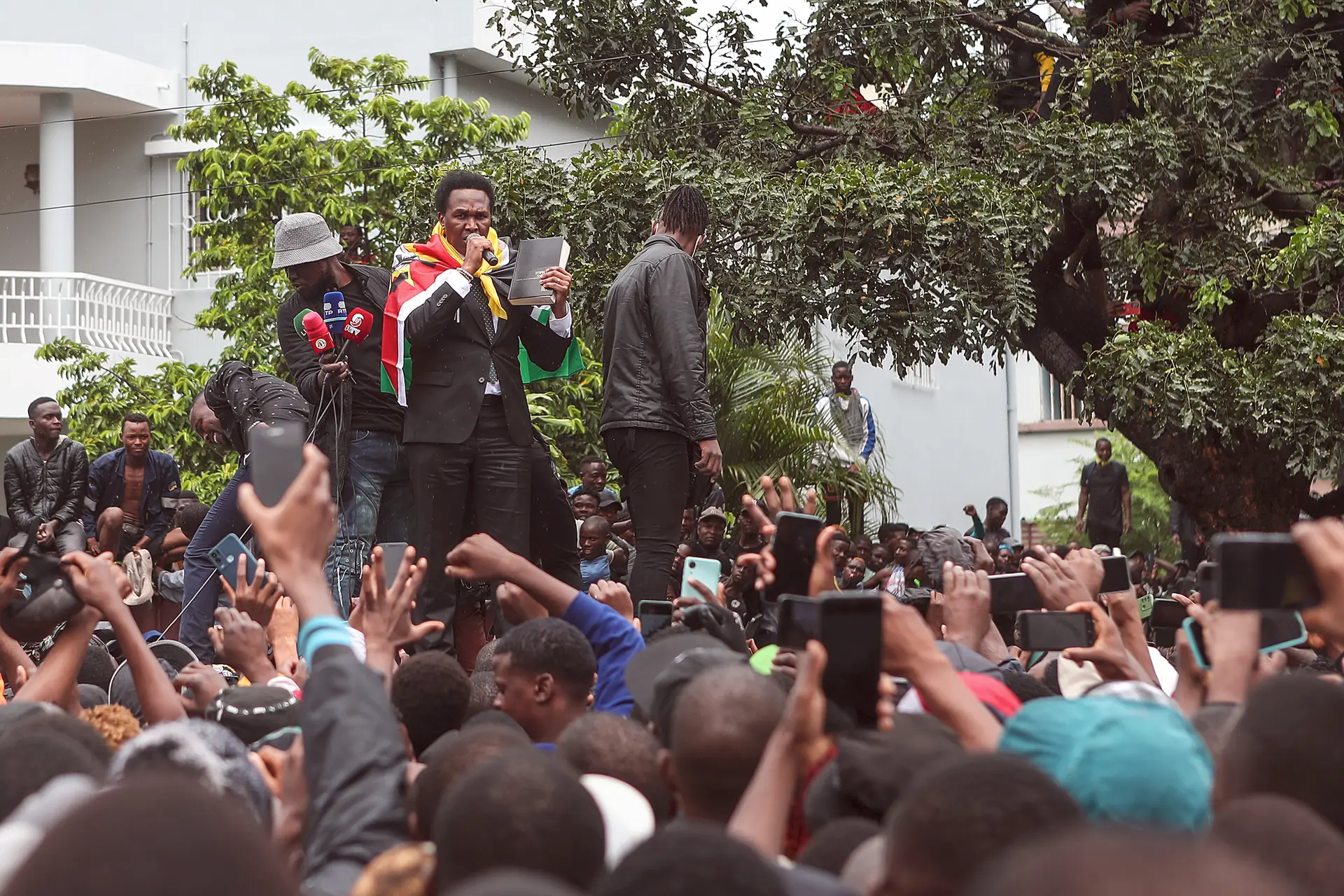 Venâncio Mondlane regressou a Maputo para se declarar Presidente