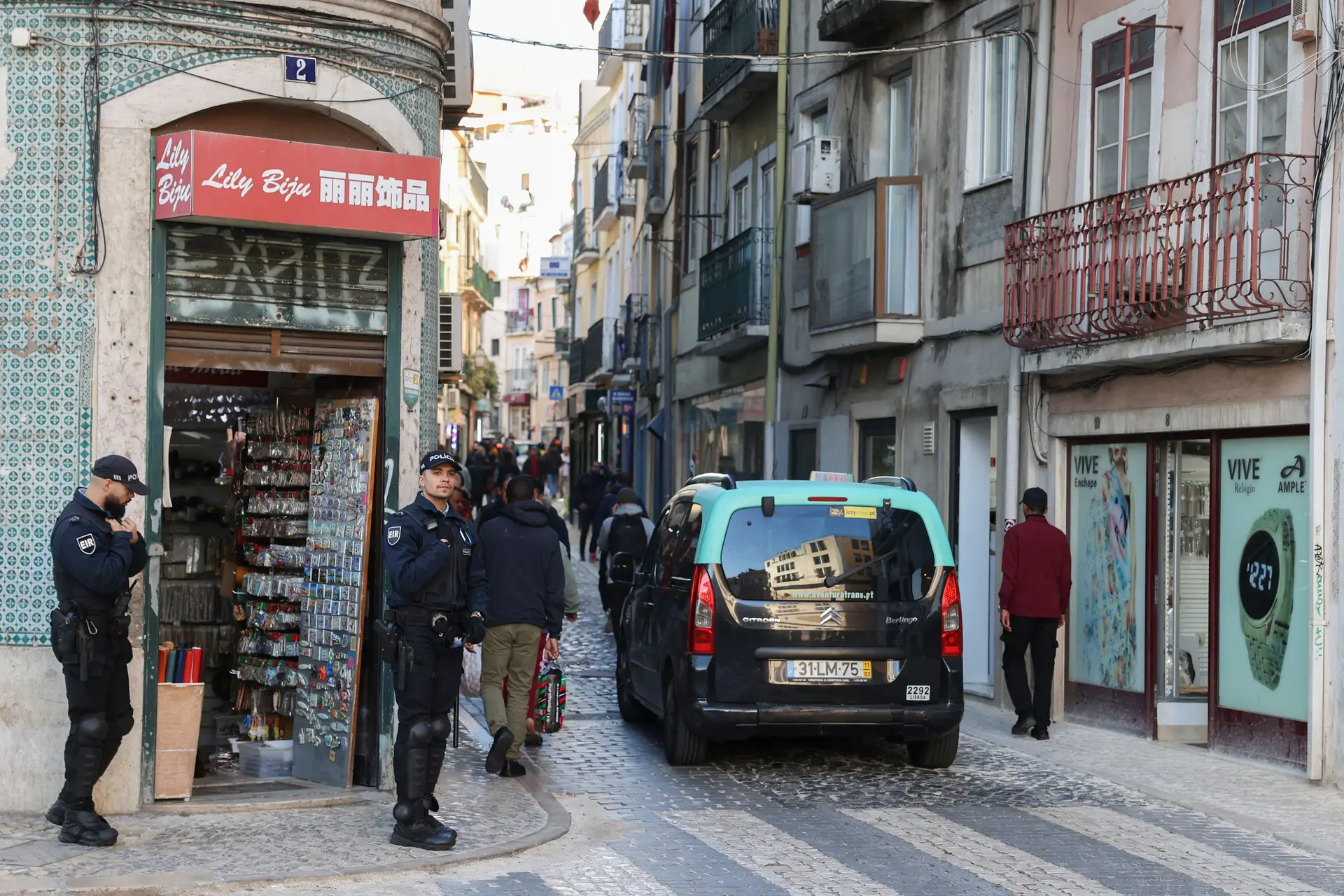 PSP está a investigar desordem na Rua do Benformoso, ainda sem detidos