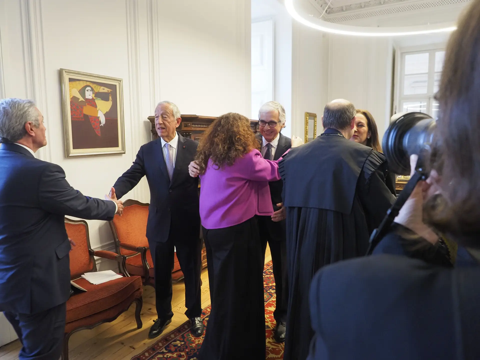 Abertura do novo ano judicial, no Supremo Tribunal de Justiça, com a presença de Marcelo Rebelo de Sousa.