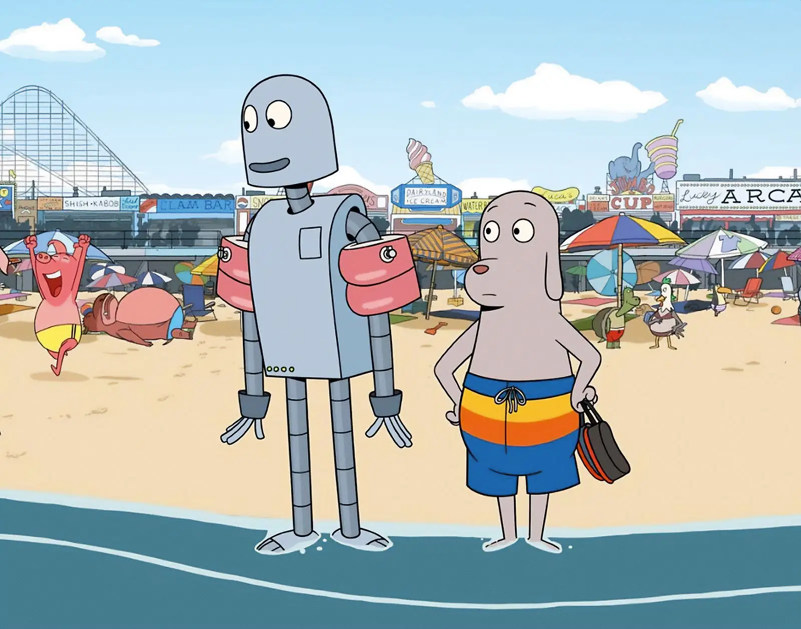 A vida de Dog muda quando encomenda um robot