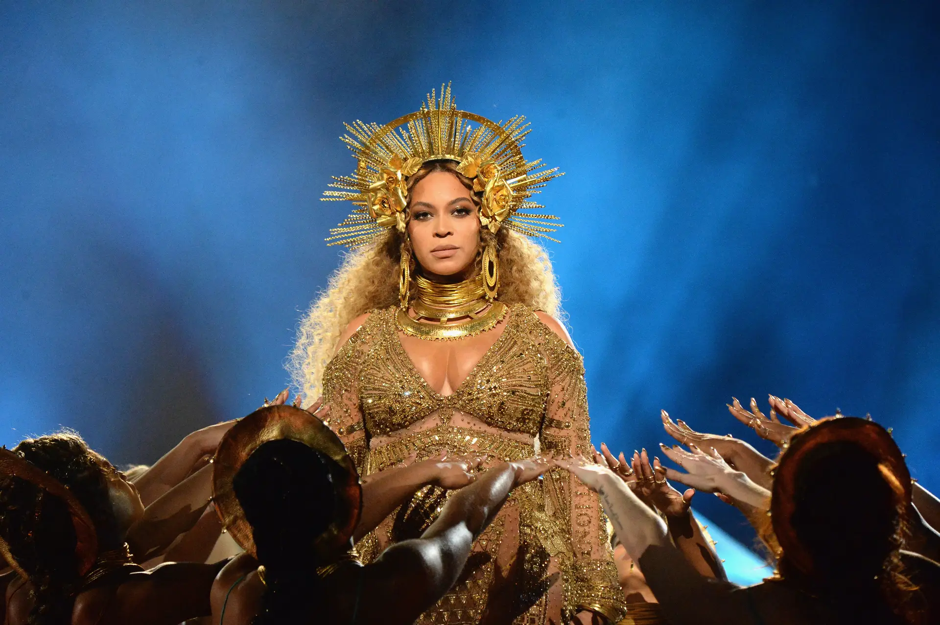 Beyoncé nos Grammys em 2017