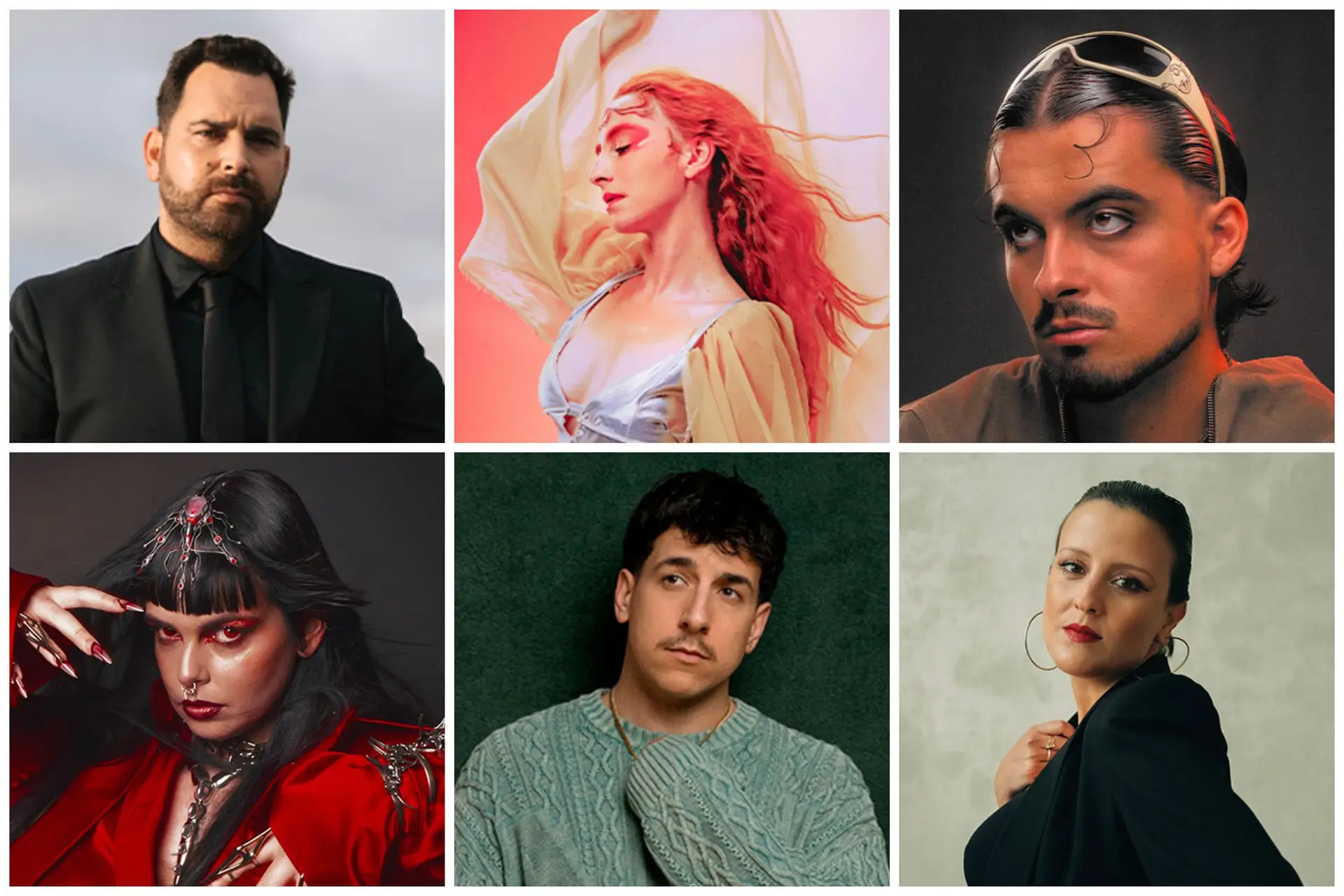 Marco Rodrigues, Emmy Curl, Peculiar, Margarida Campelo, Fernando Daniel, Henka