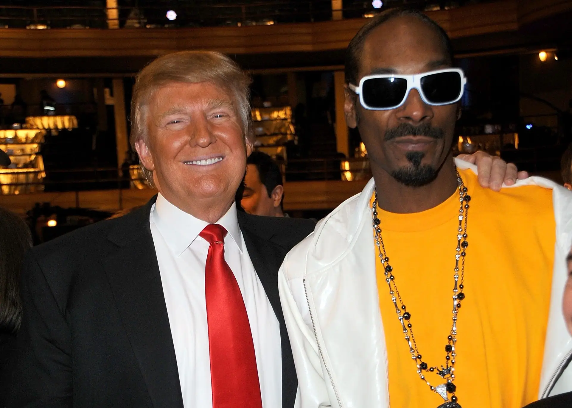 Donald Trump e Snoop Dogg em 2011