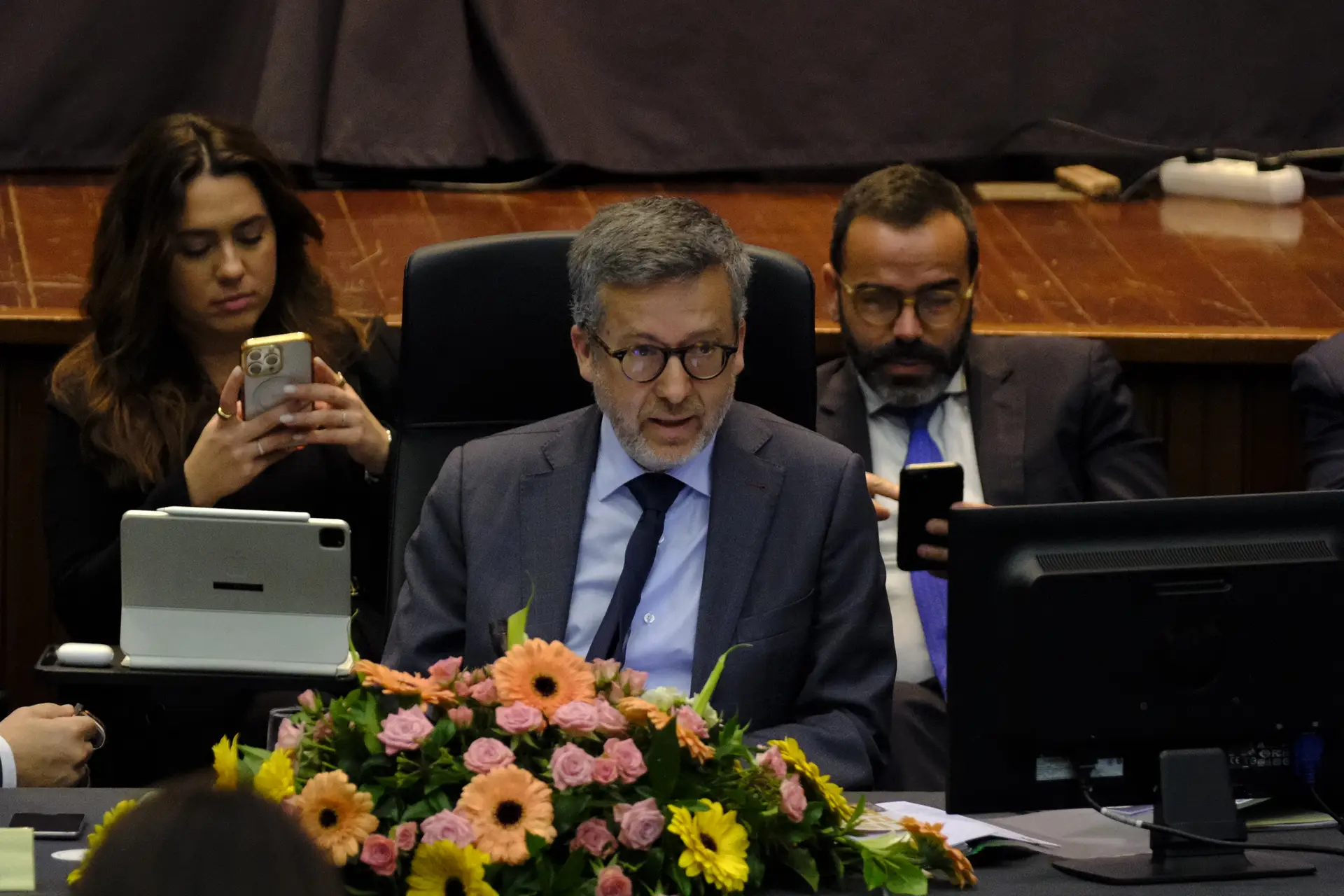 Carlos Moedas na Assembleia Municipal de Lisboa
