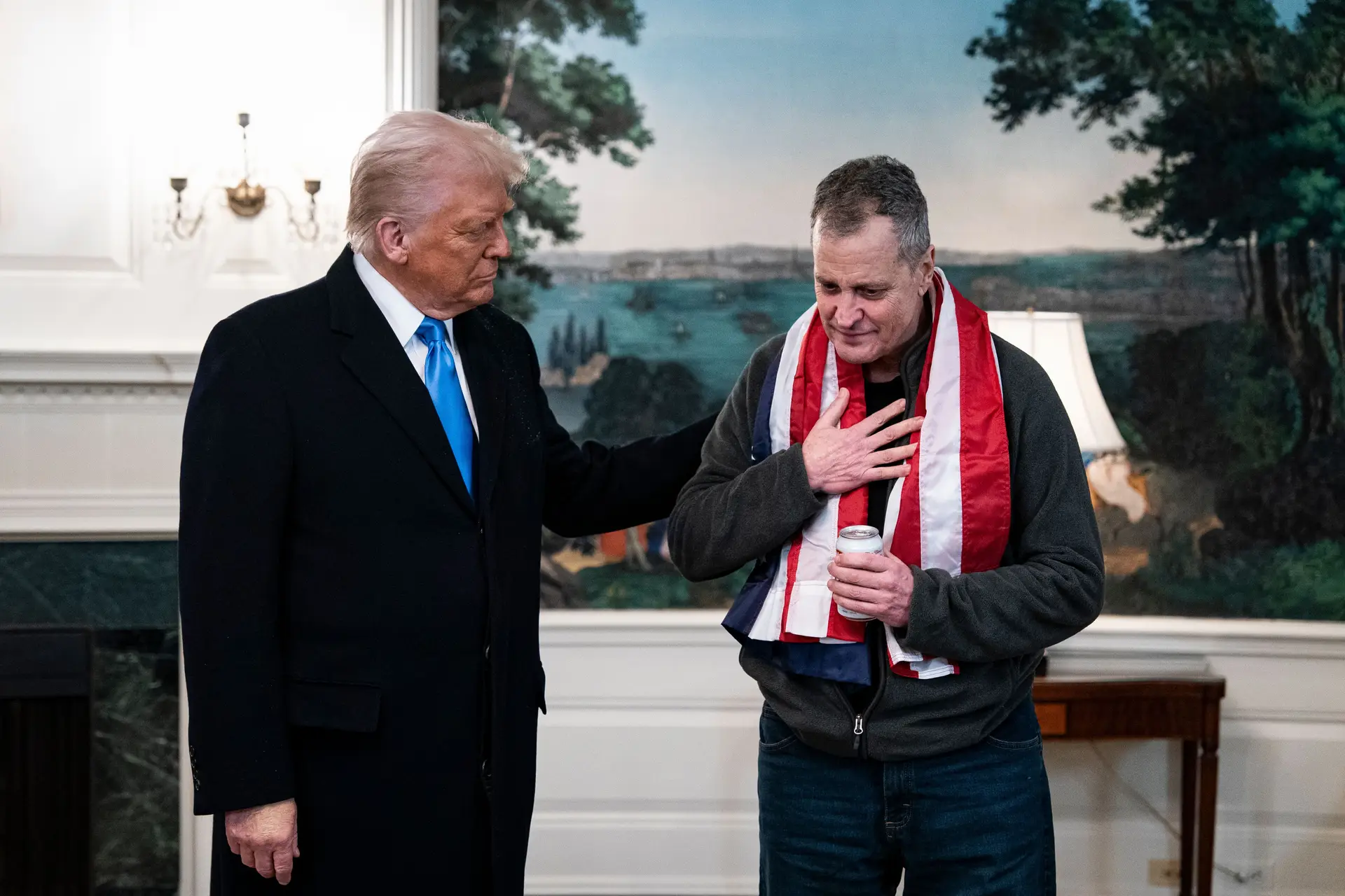 Encontro entre Donald Trump e Mark Fogel