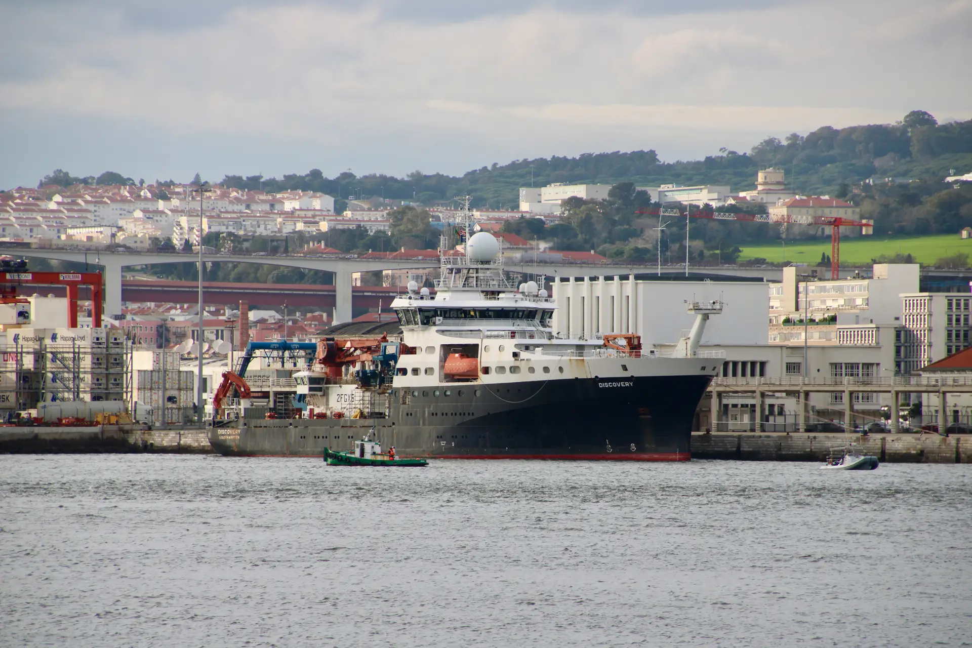 RRS Discovery em Portugal