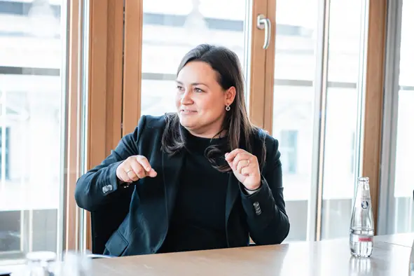 A deputada luso-alemã Catarina dos Santos-Wirtz
