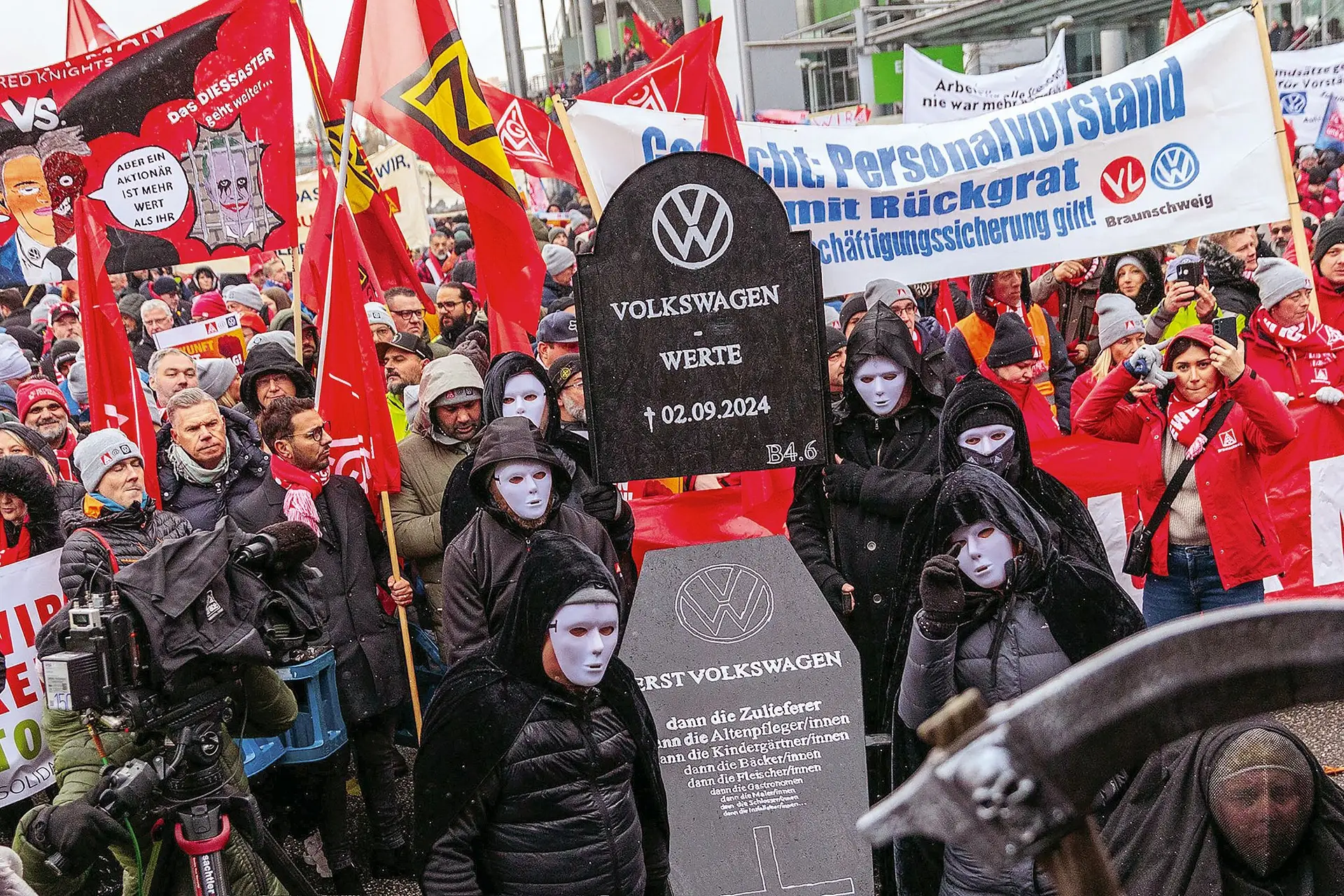 Crise da Volkswagen ensombra economia alemã