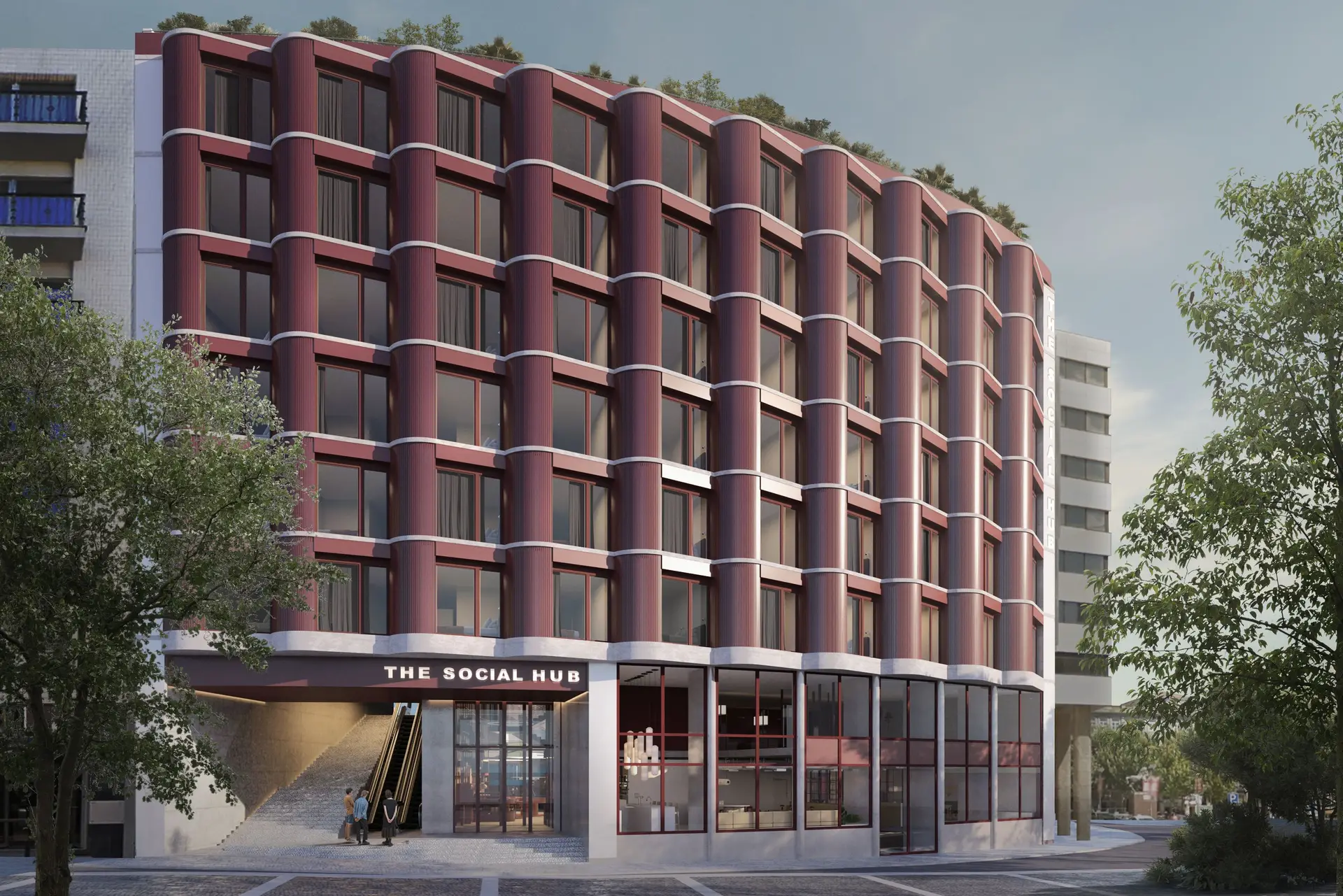 O novo hotel no Porto, com 310 quartos, localiza-se no complexo do Bonfim