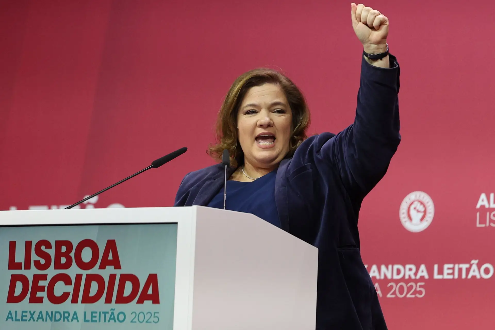 Alexandra Leitão promete mais habitação pública e segurança numa Lisboa "culta, moderna, limpa e organizada"